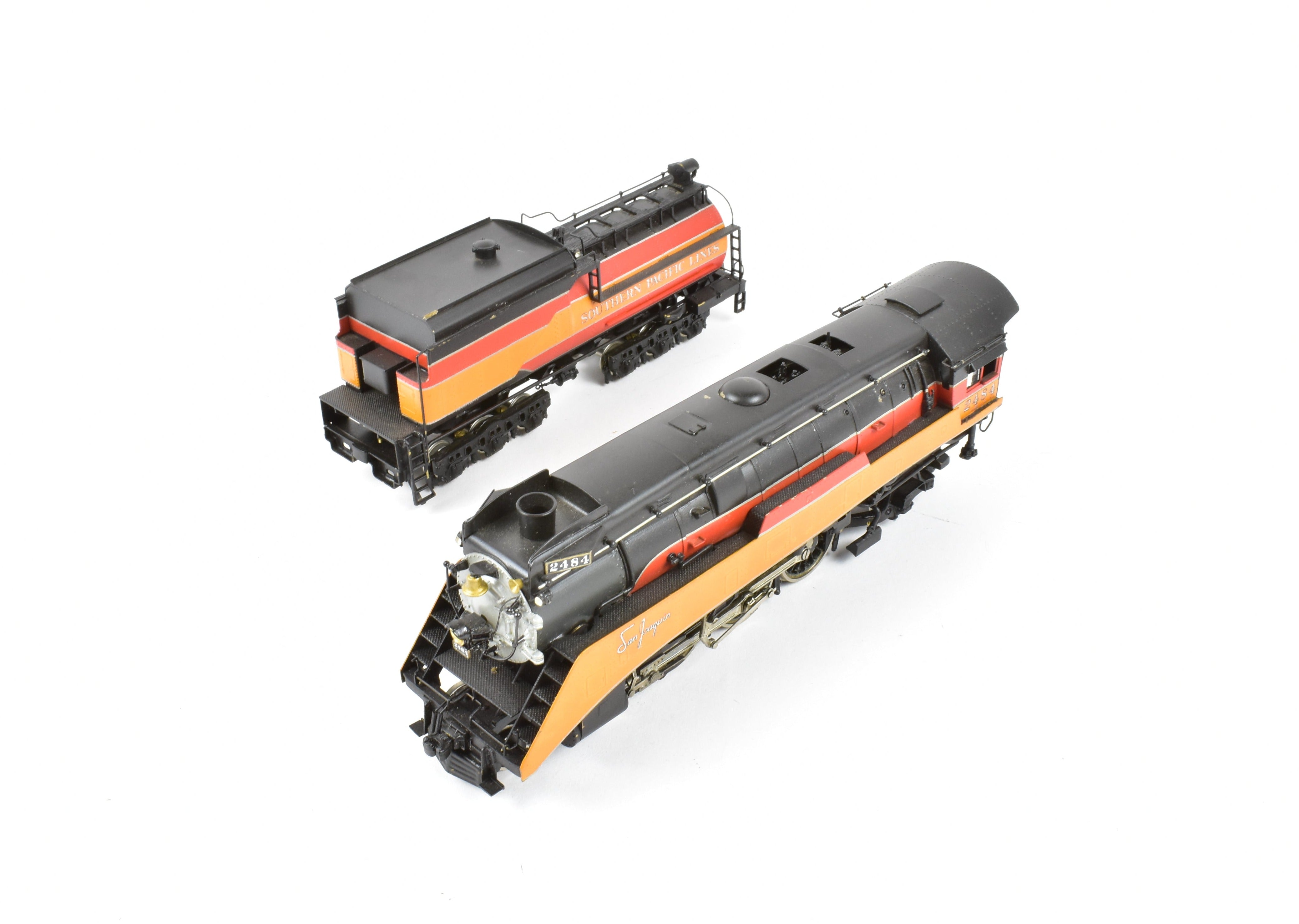 HO Scale Brass Balboa SP - Southern Pacific P10 4-6-2 Streamlined Custom Painted with Can Motor