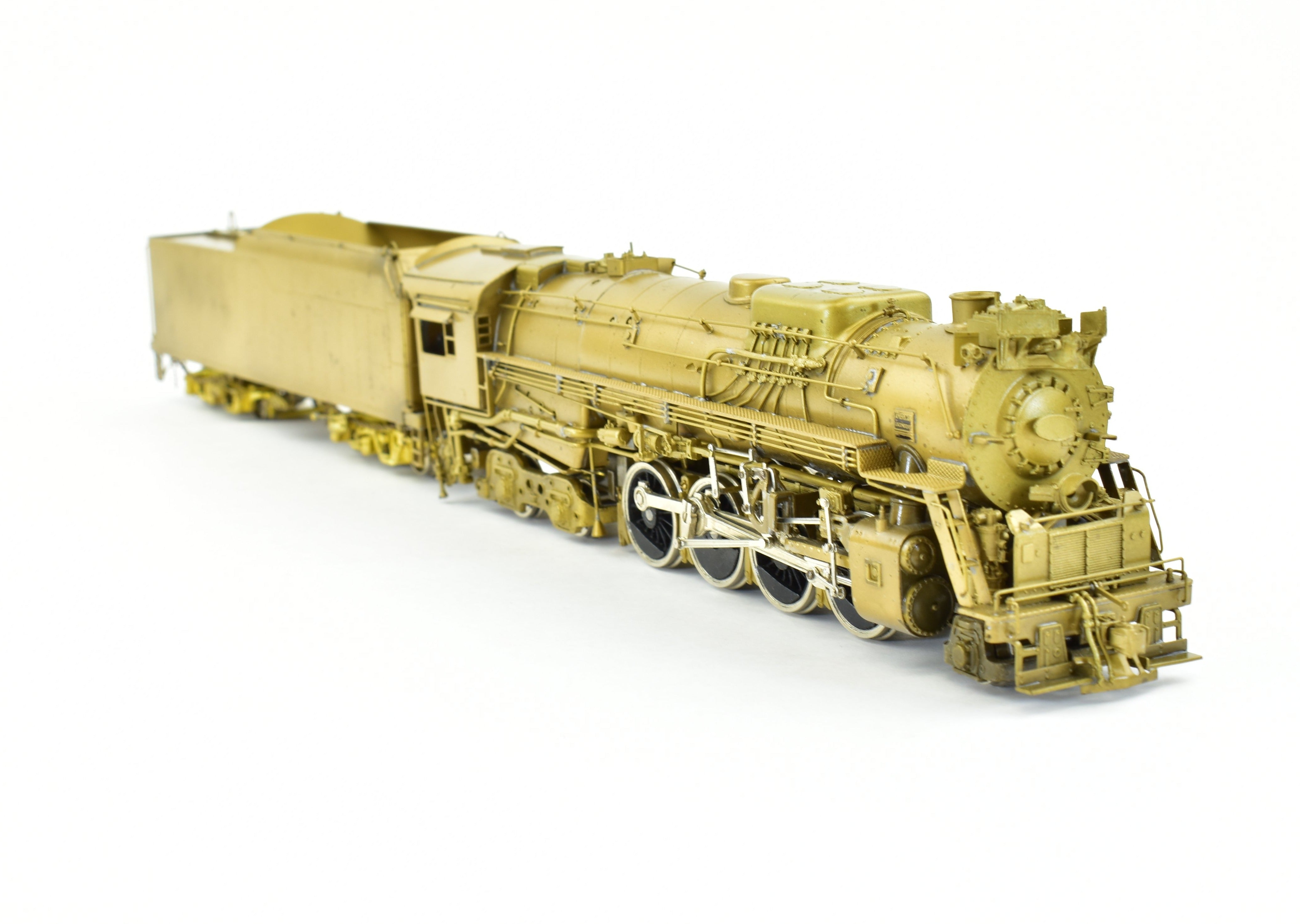 High - Quality HO Scale Brass Pacific Fast Mail (PFM) Model Train - United C&O, Chesapeake & Ohio 2 - 8 - 4 Alco Kanawha, 1977 Edition