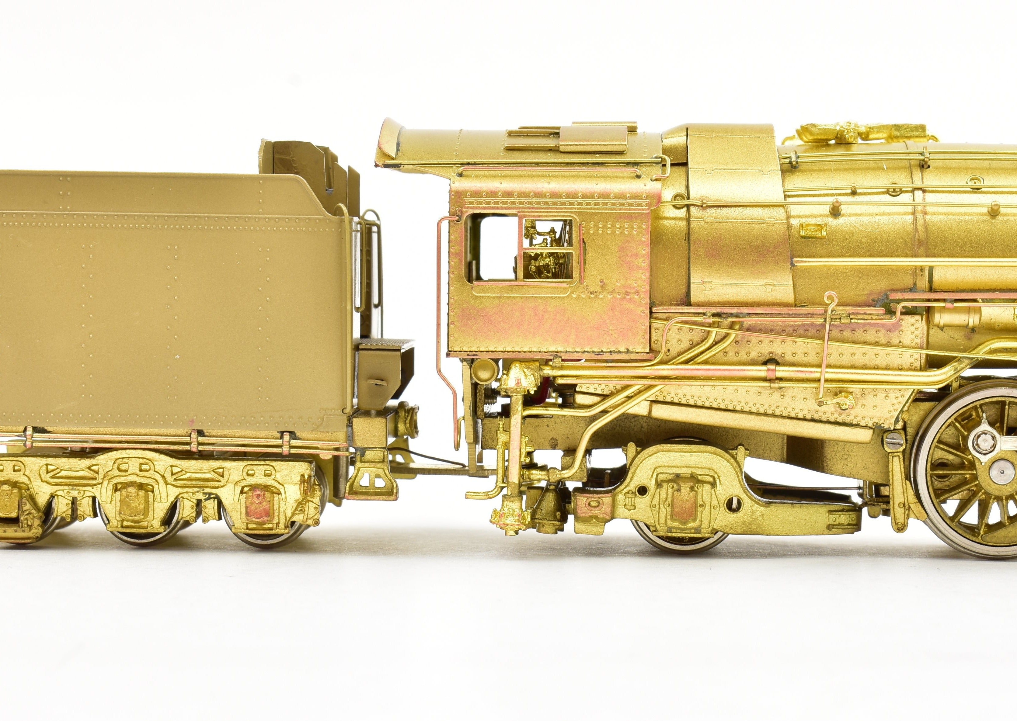 HO Scale Brass Key Imports Model Train - New York Central L - 2d 4 - 8 - 2 Mohawk from the 1981 Production Run