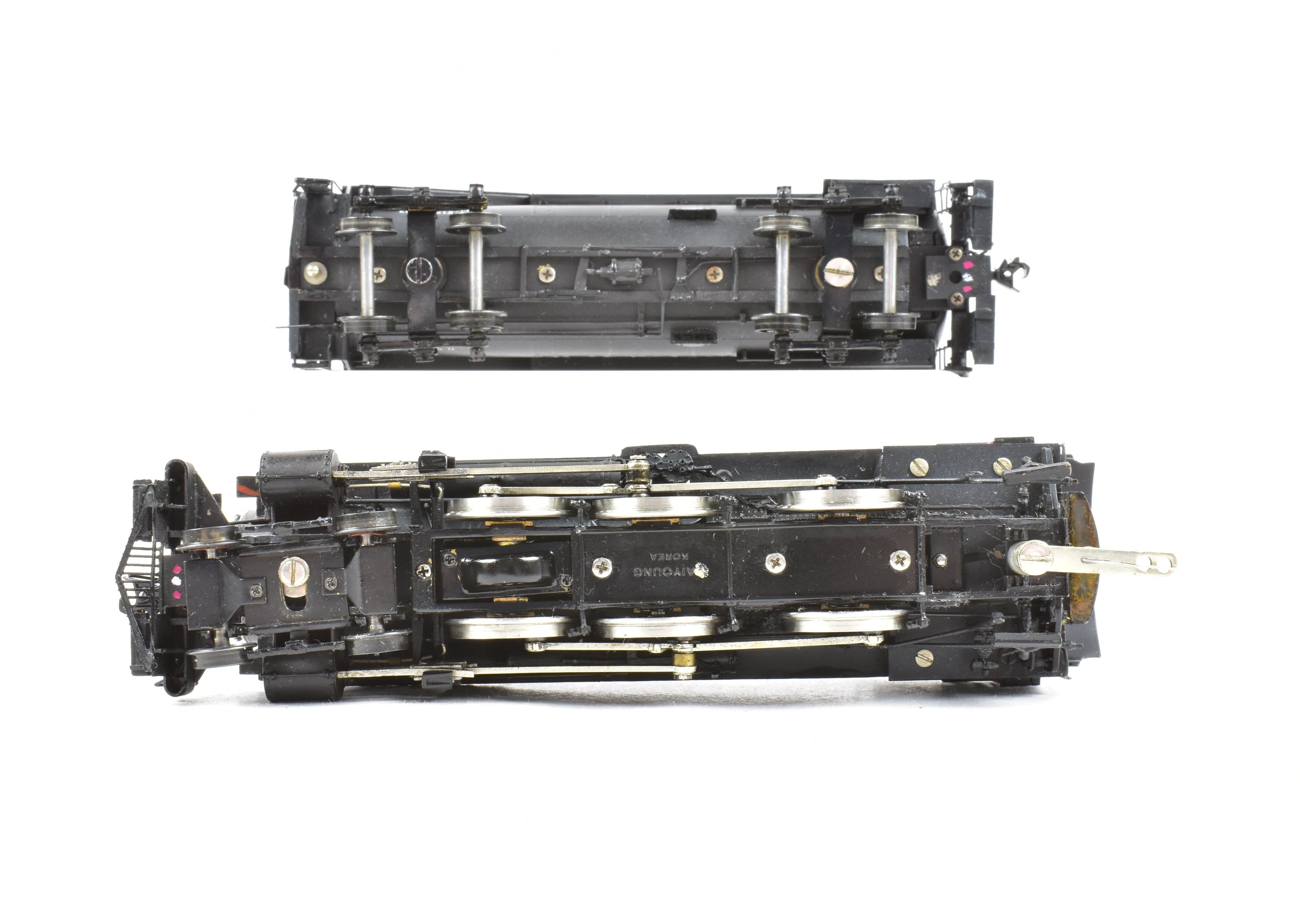 HO Scale Brass Model Train - Precision Scale Co. SP (Southern Pacific) Class T - 28 4 - 6 - 0 Factory Painted with Added DCC Functionality