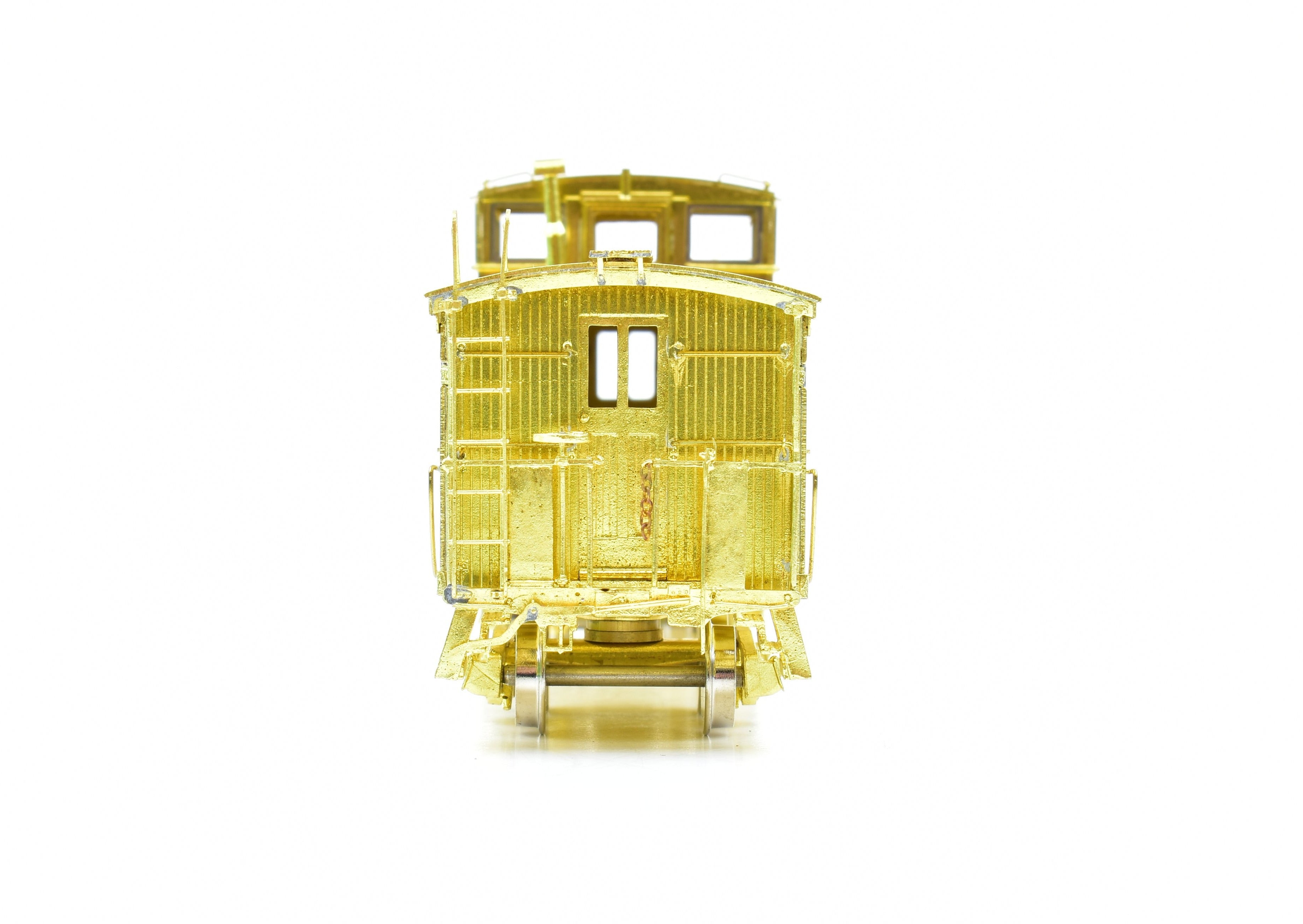 HO Scale Brass W&LE Wood Caboose by Overland Models, Inc. (1990 Run)