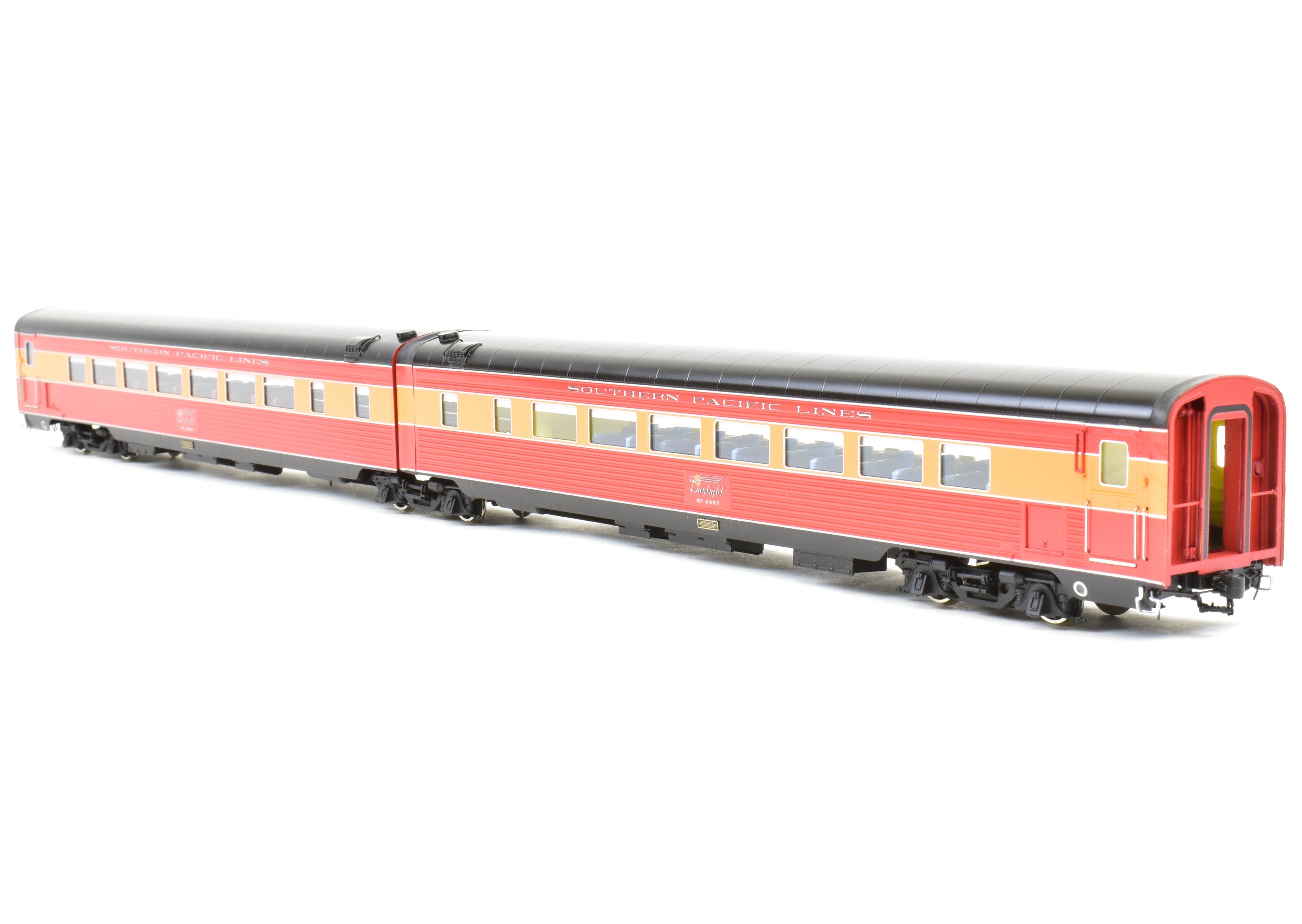 High - Quality HO Scale Brass Model Train CON CIL - Challenger Imports SP - Southern Pacific 1941 Morning Daylight 16 - Car Complete Full Train Set Along with 10 - Car Set and Two 3 - Car Add - On Sets FP