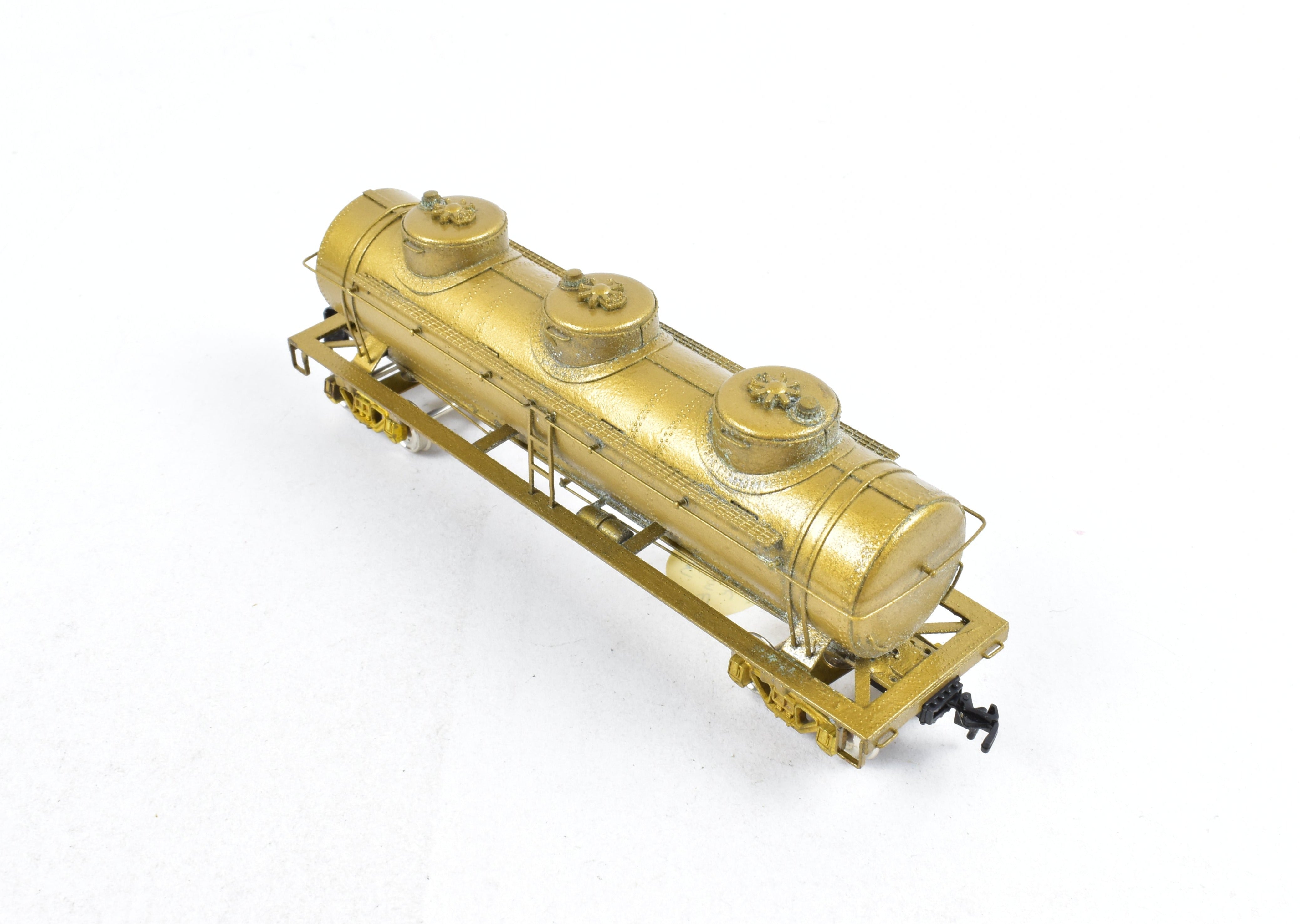 HO Scale Brass Gem Models 42-Foot 3-Dome Tank Car for Model Railroads - Various Road Versions