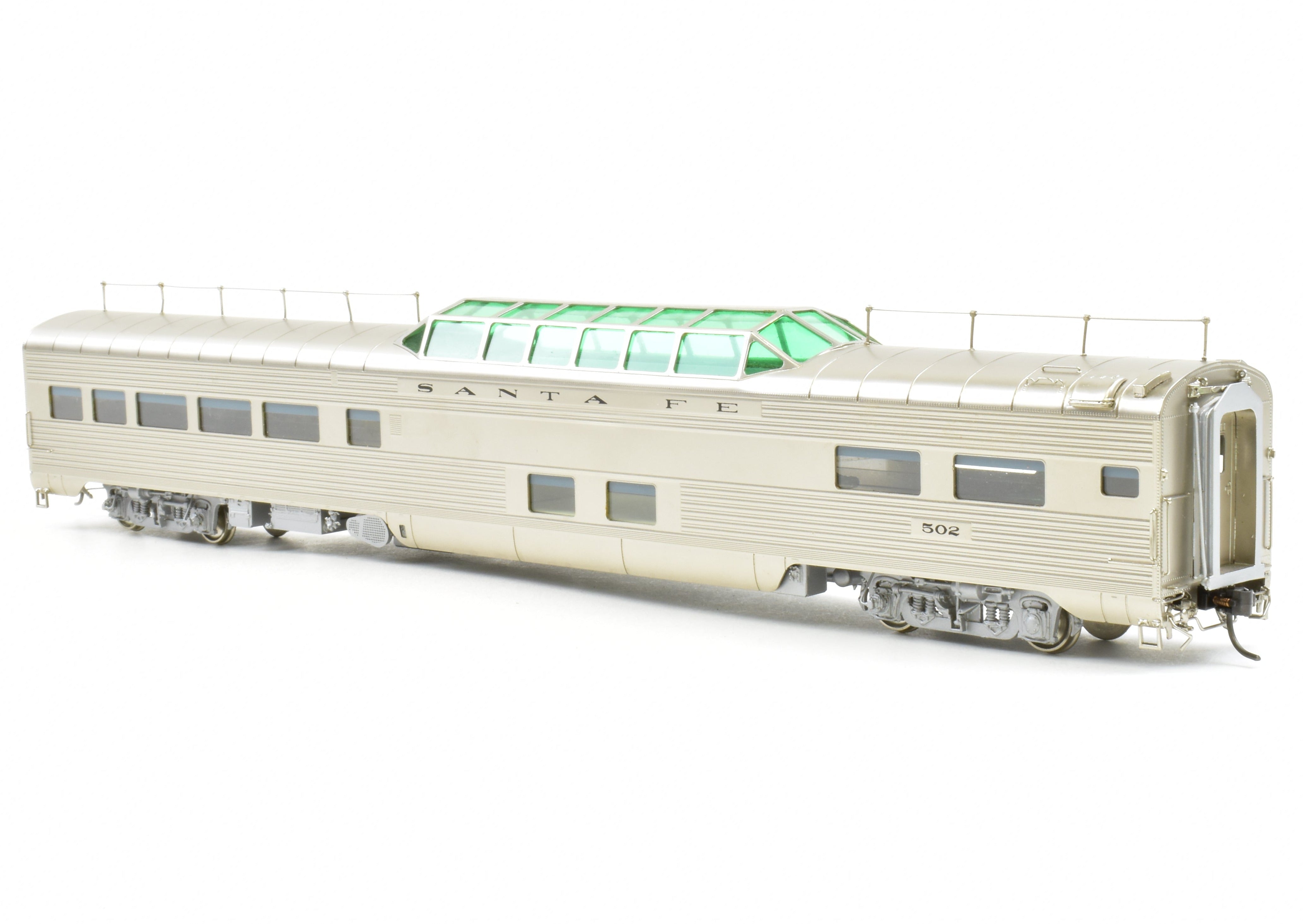 High - Quality HO Scale Brass Train Car Set - Challenger Imports ATSF - Santa Fe 1951 Super Chief 10 - Car Collection