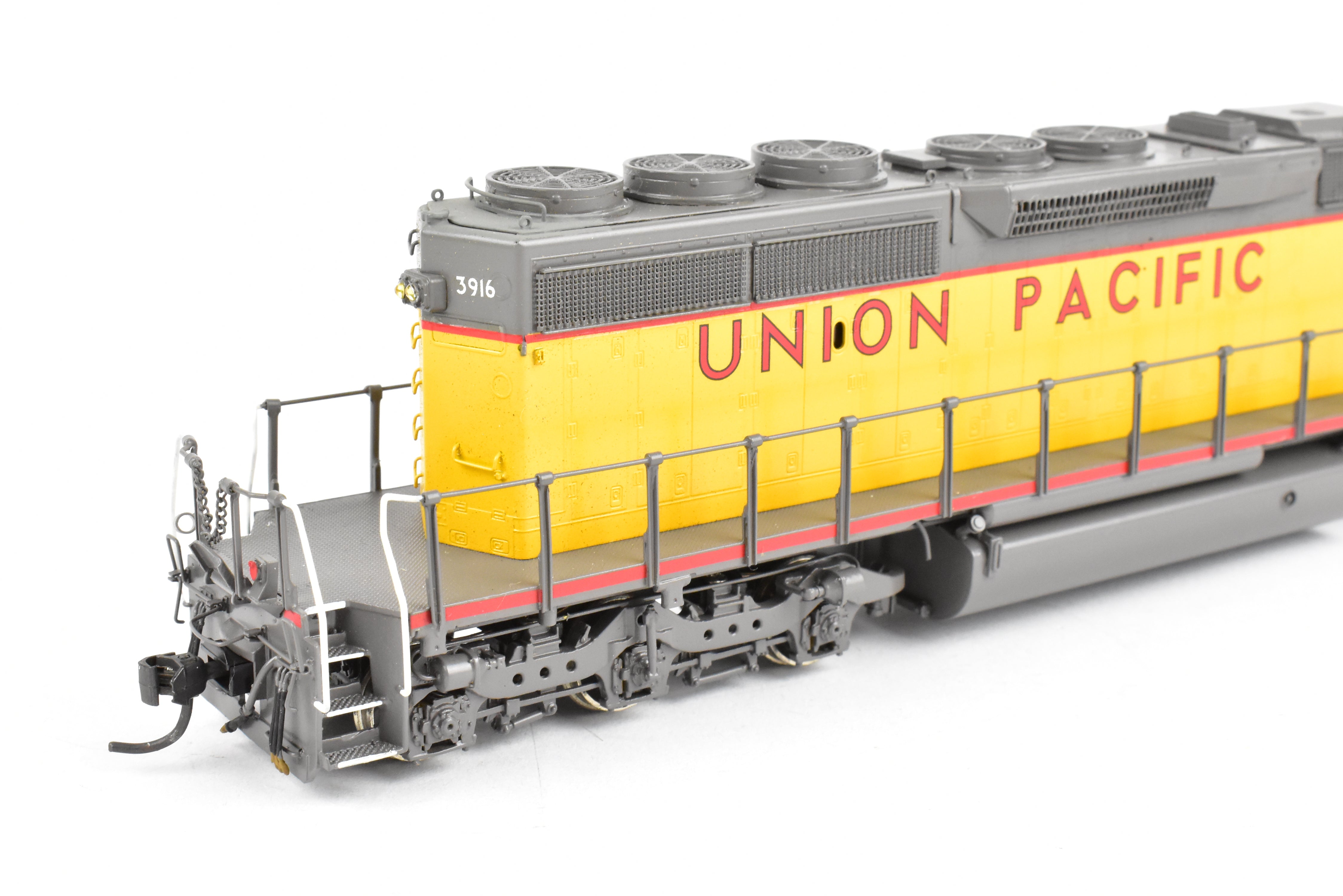 HO Scale Brass Model Train - Overland Models Inc. (OMI) Union Pacific EMD SD40 - 2C FP Locomotive, Road Number 3916, Formerly Missouri Pacific