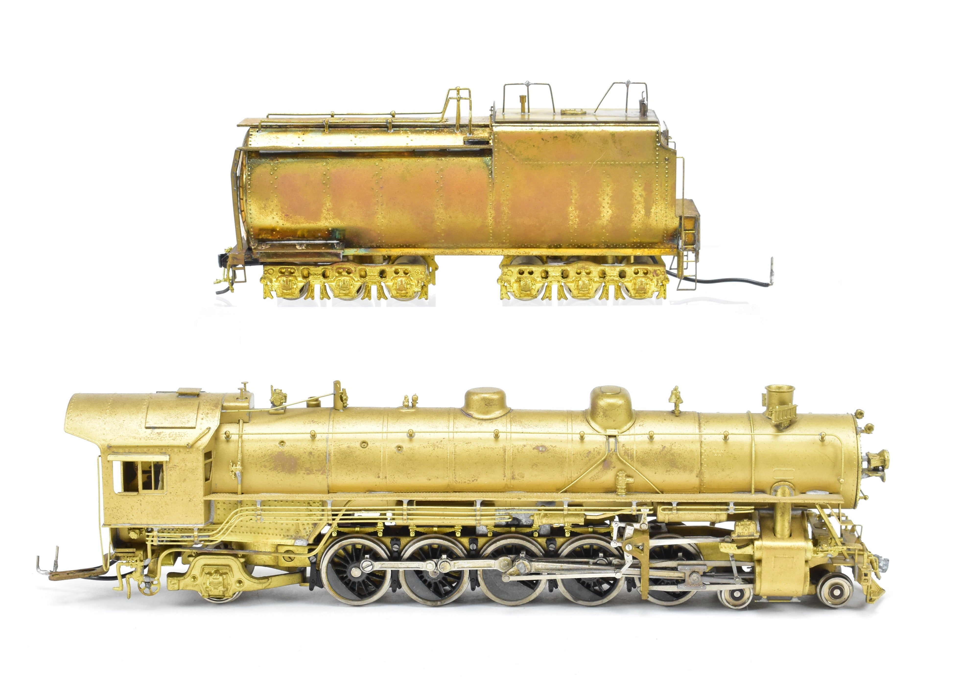 HO Scale Brass Union Pacific 4-10-2 Model by Westside with Modified Tender (AS-IS)