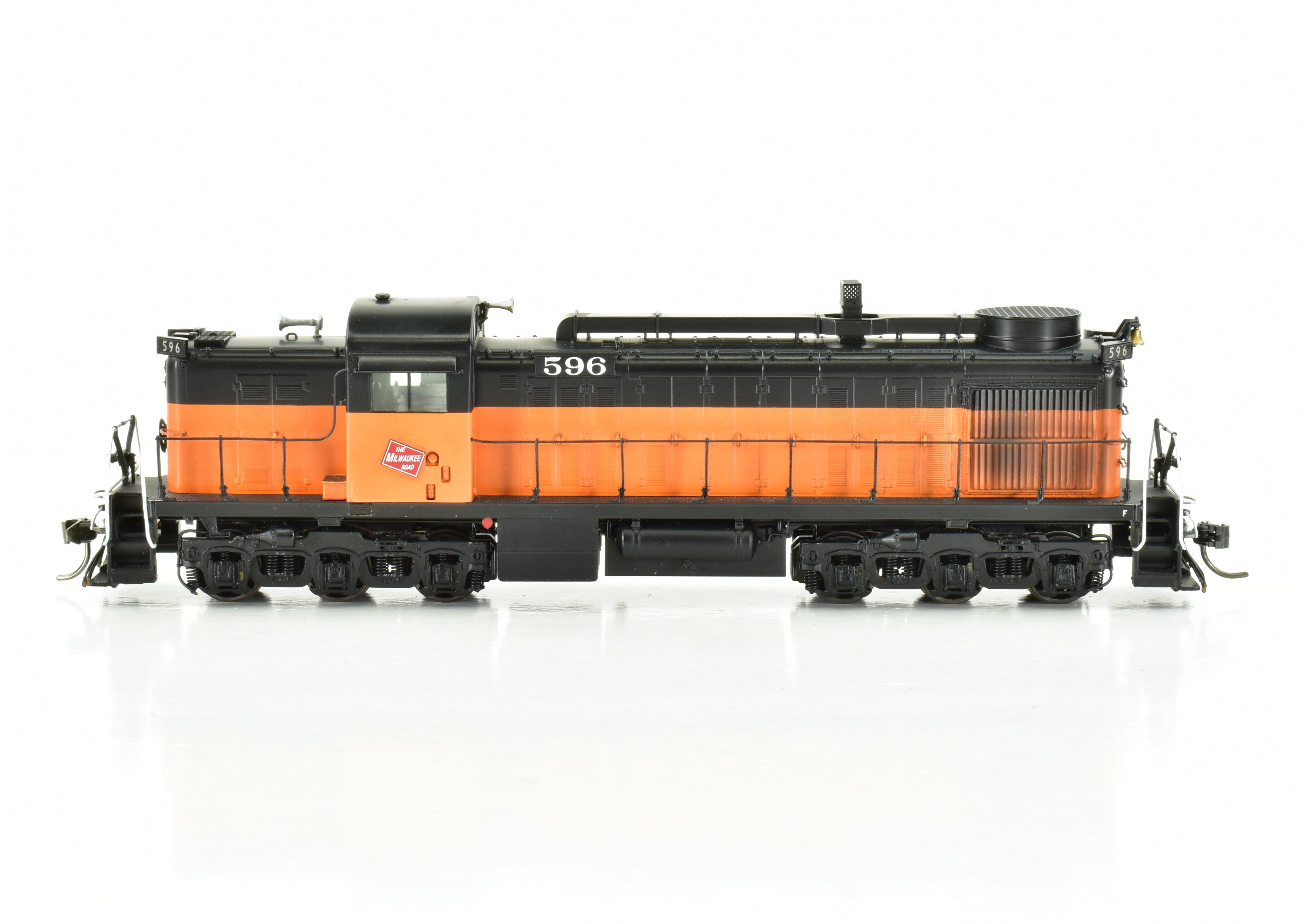 HO Scale Brass Alco RSC-2 DCC & Sound Model - Milwaukee Road Factory Painted
