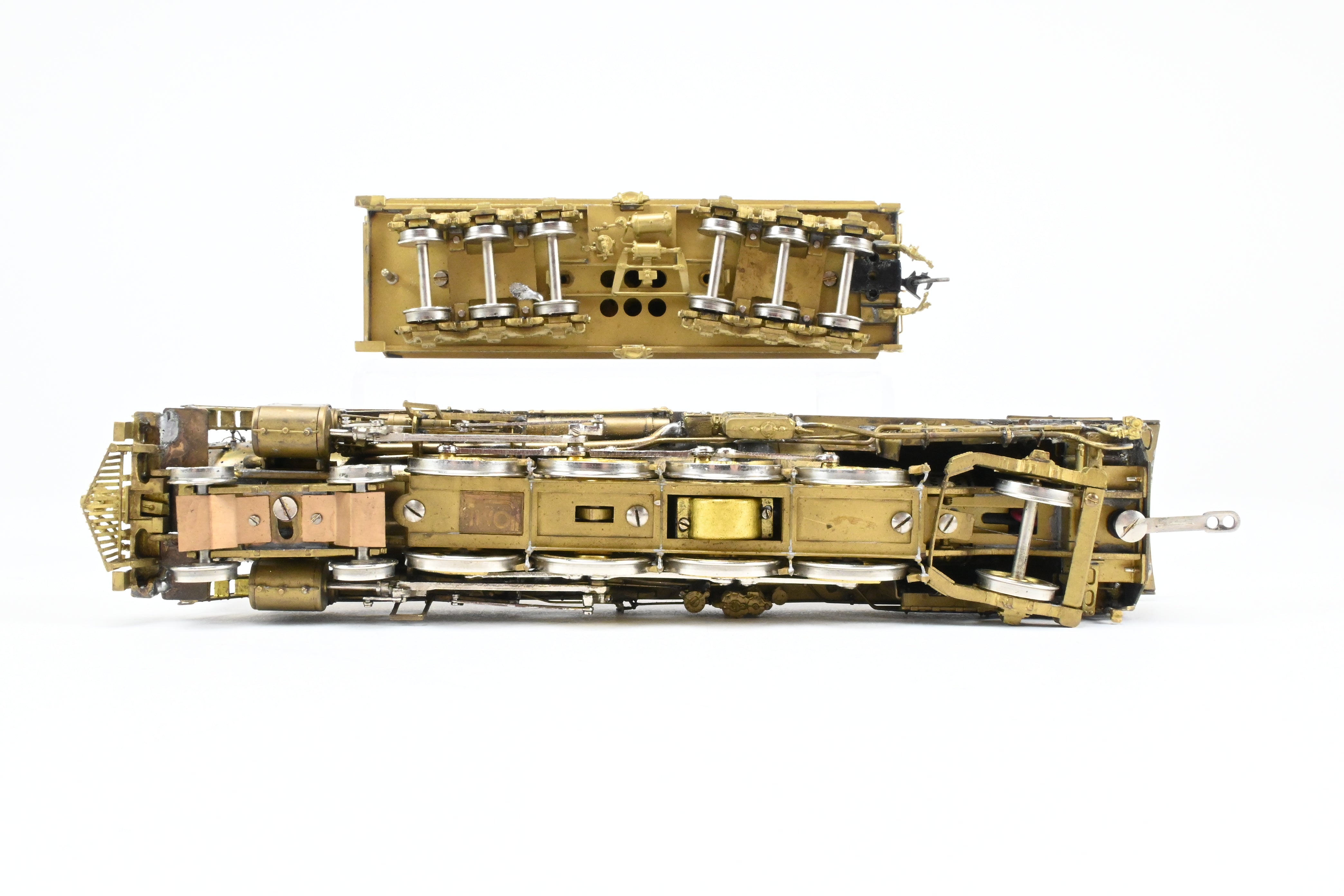 HO Scale Brass Model Train - Overland Models CB&Q - Burlington Route B-1A 4-8-2 Custom Modified by Joe G. Collias