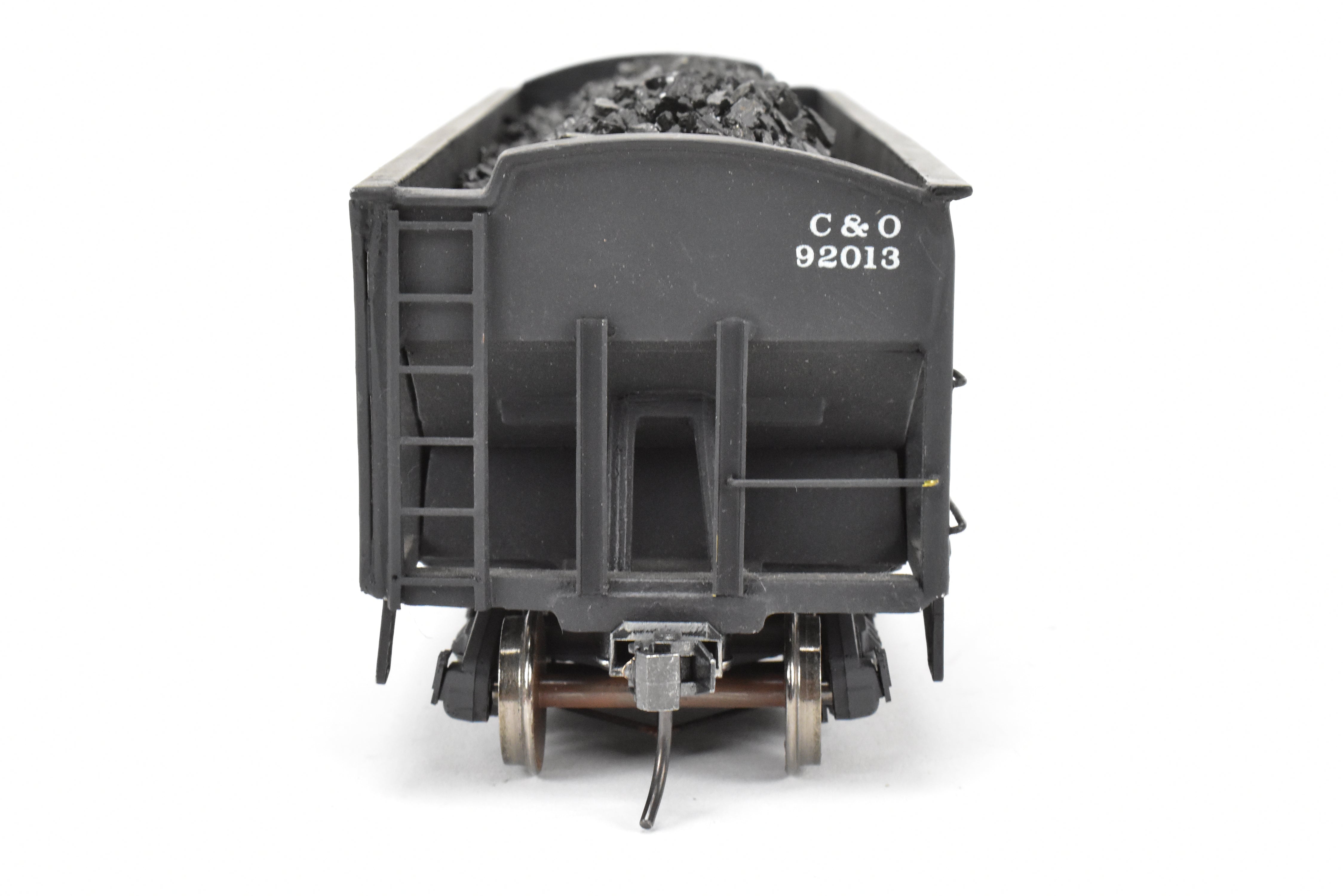 O Scale Brass Model Train - US Hobbies C&O (Chesapeake & Ohio) ACF Welded Triple Hopper, Custom Painted with Number 92013 and No Original Packaging
