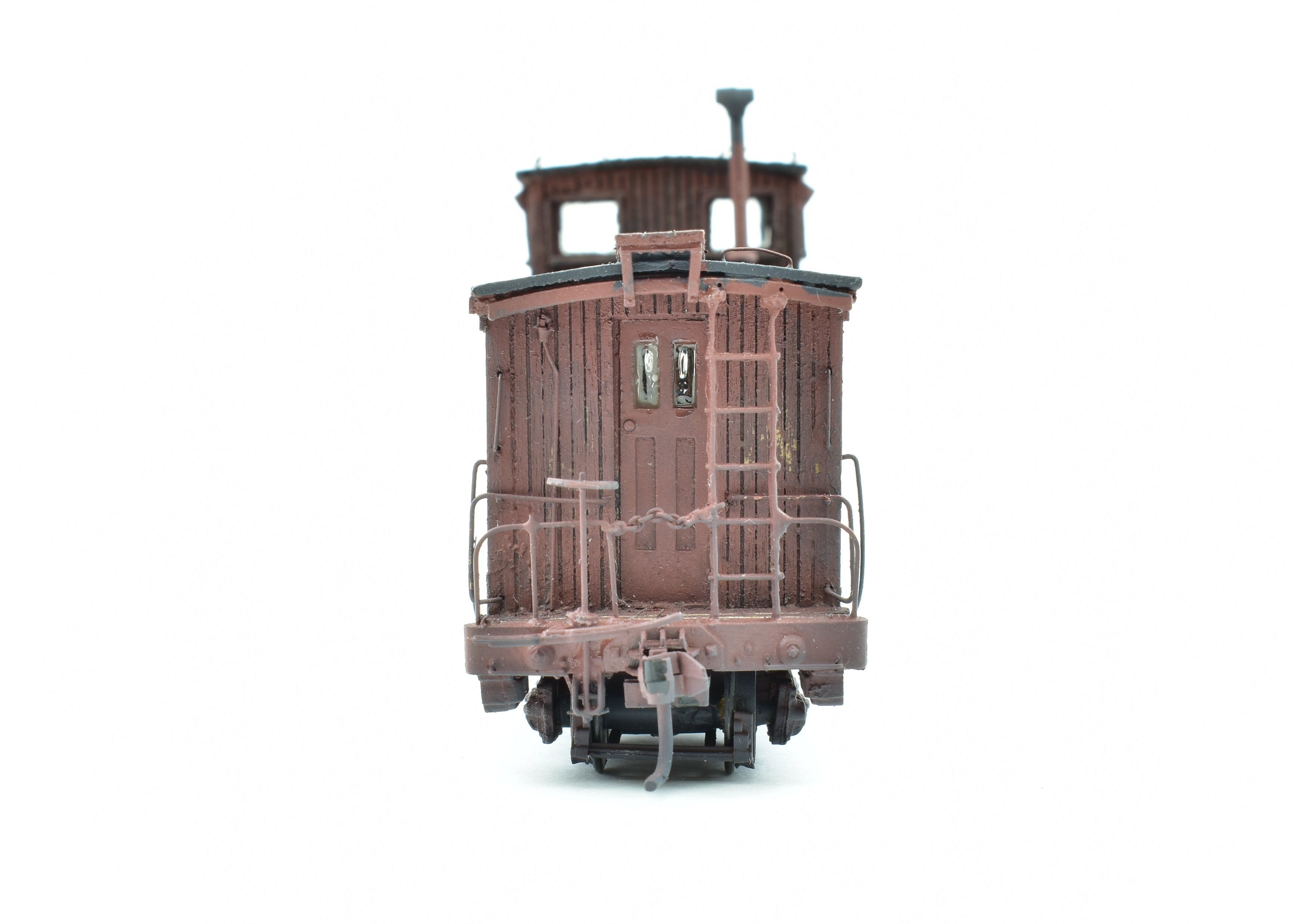 HOn3 Scale Wood Denver & Rio Grande Western (D&RGW) Custom - Built Caboose 04990 Model for Railway Enthusiasts