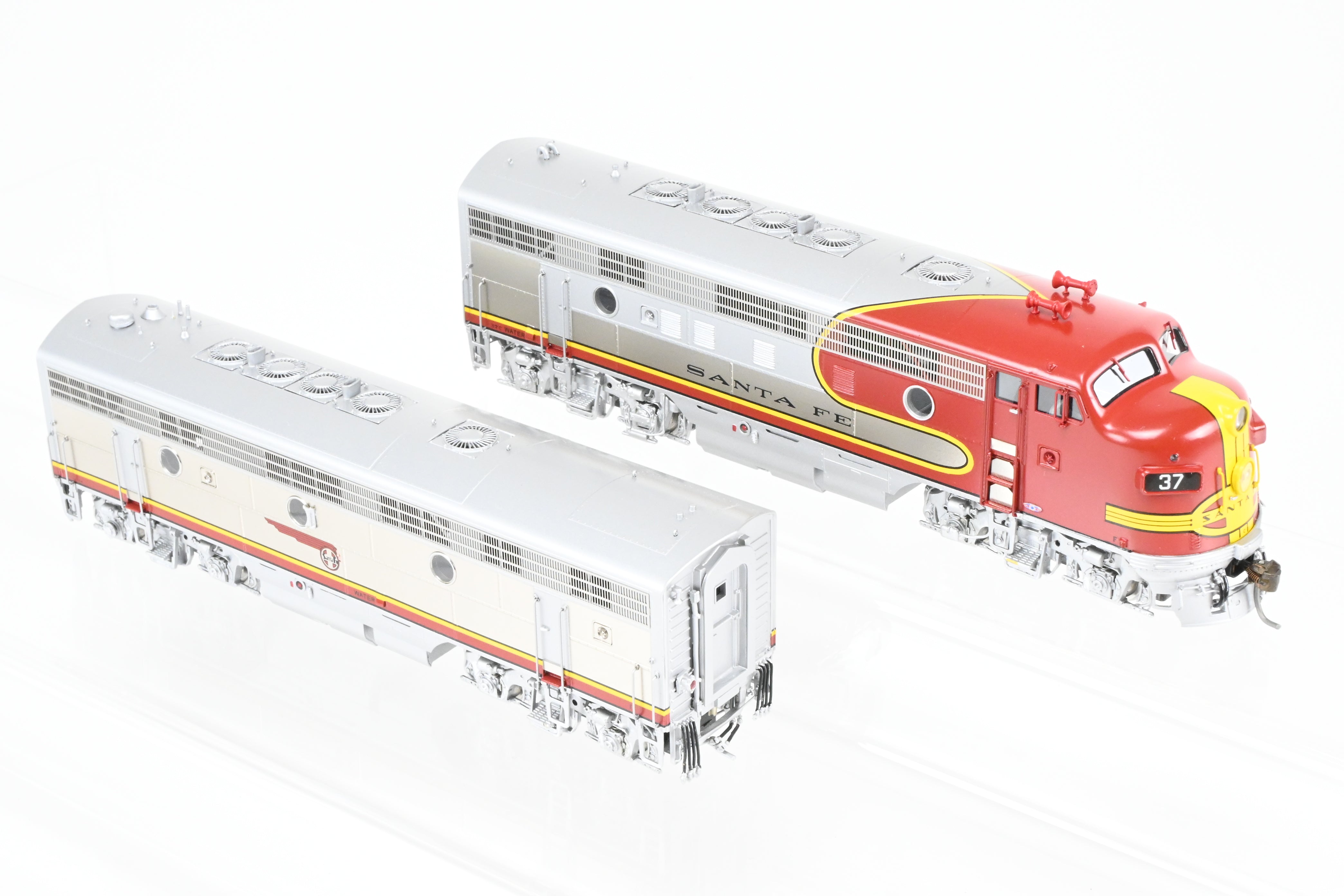 Challenger Imports ATSF Santa Fe Passenger Service HO Brass EMD F7 A/B/B/A Set