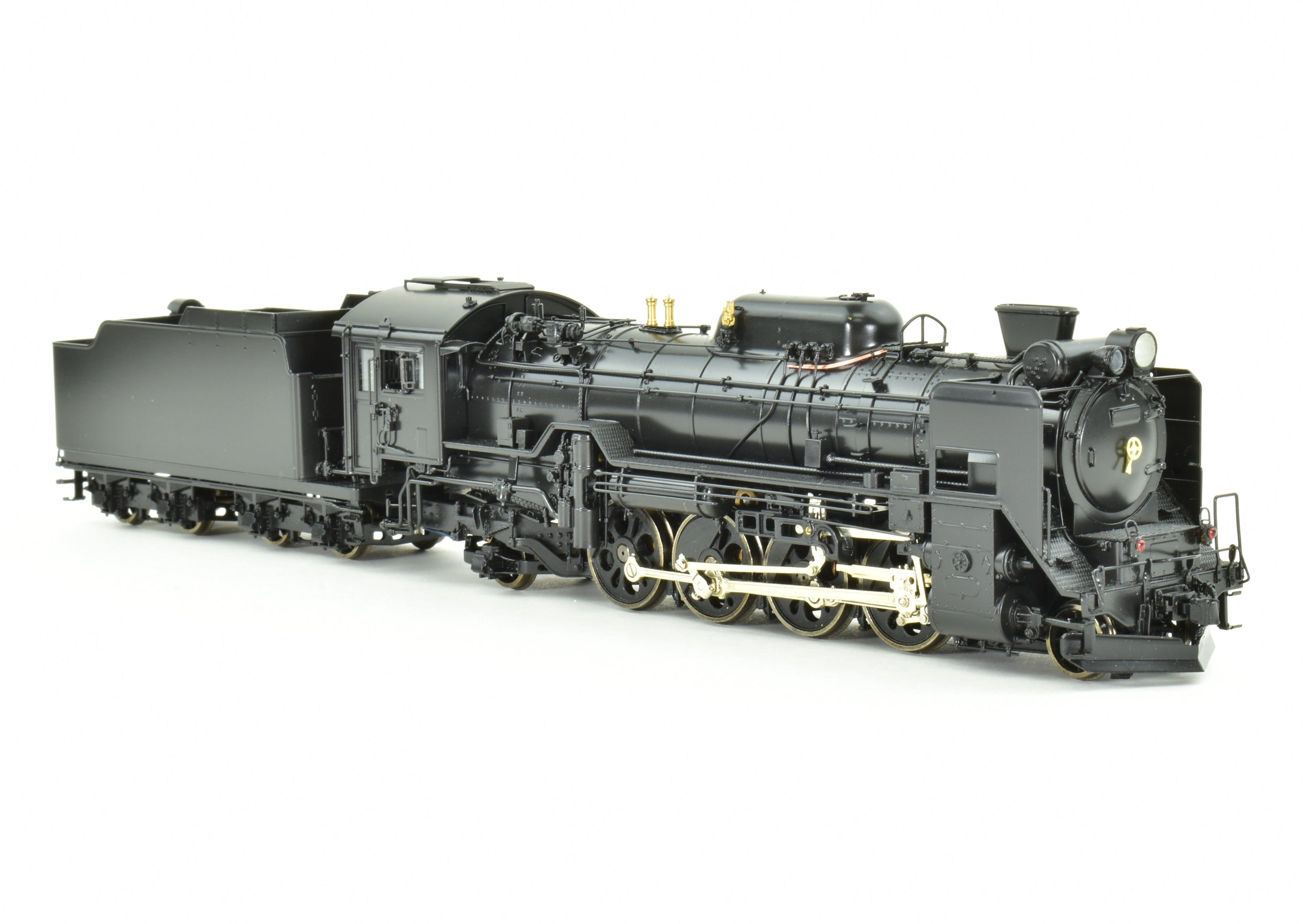 1999 J Scale Brass Tenshodo Japanese National Railways D51 2-8-2 Tapered Stack Model