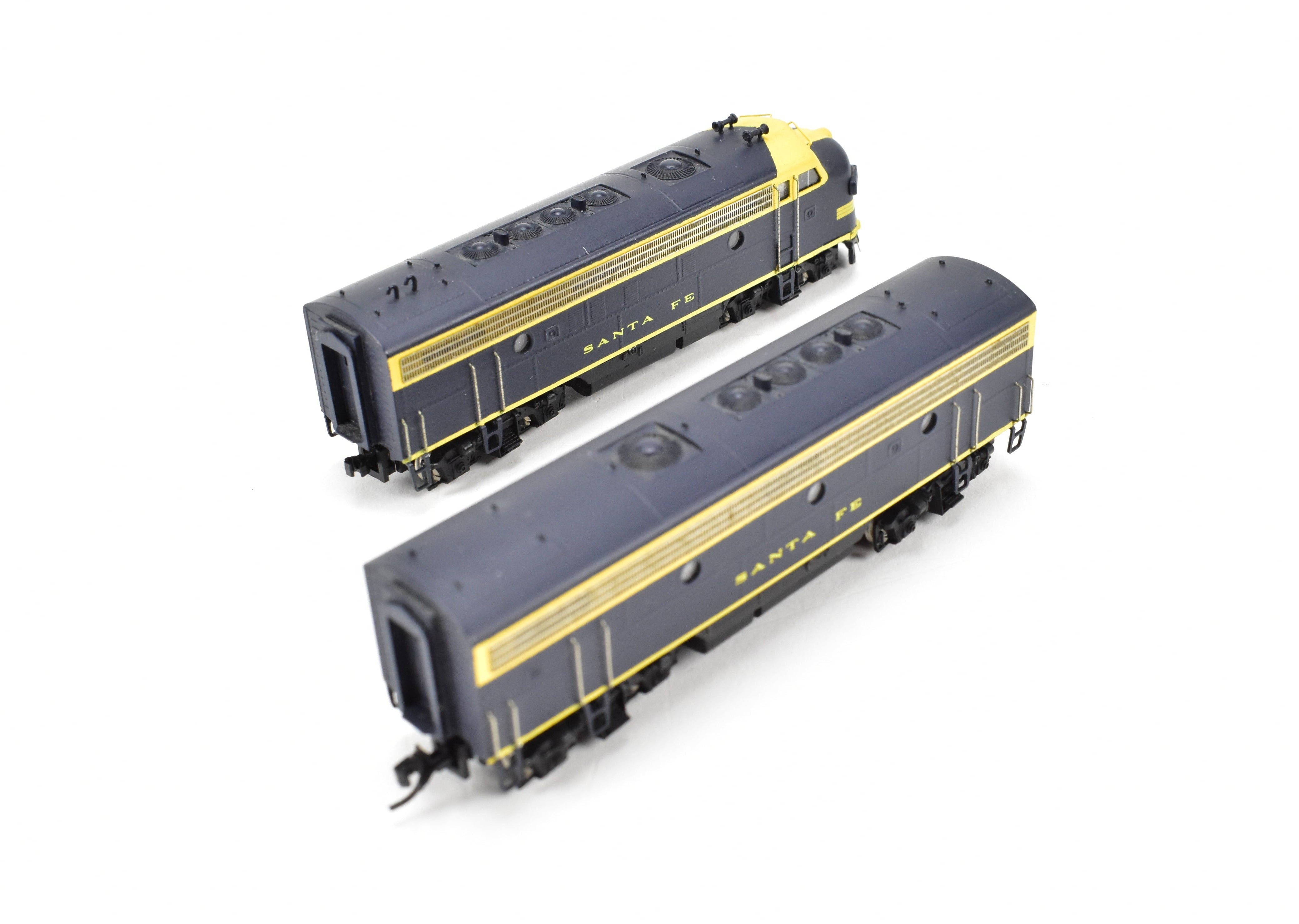 AT&SF Santa Fe EMD F - 7 A/B Set in FP Blue and Yellow by Brass Key Imports