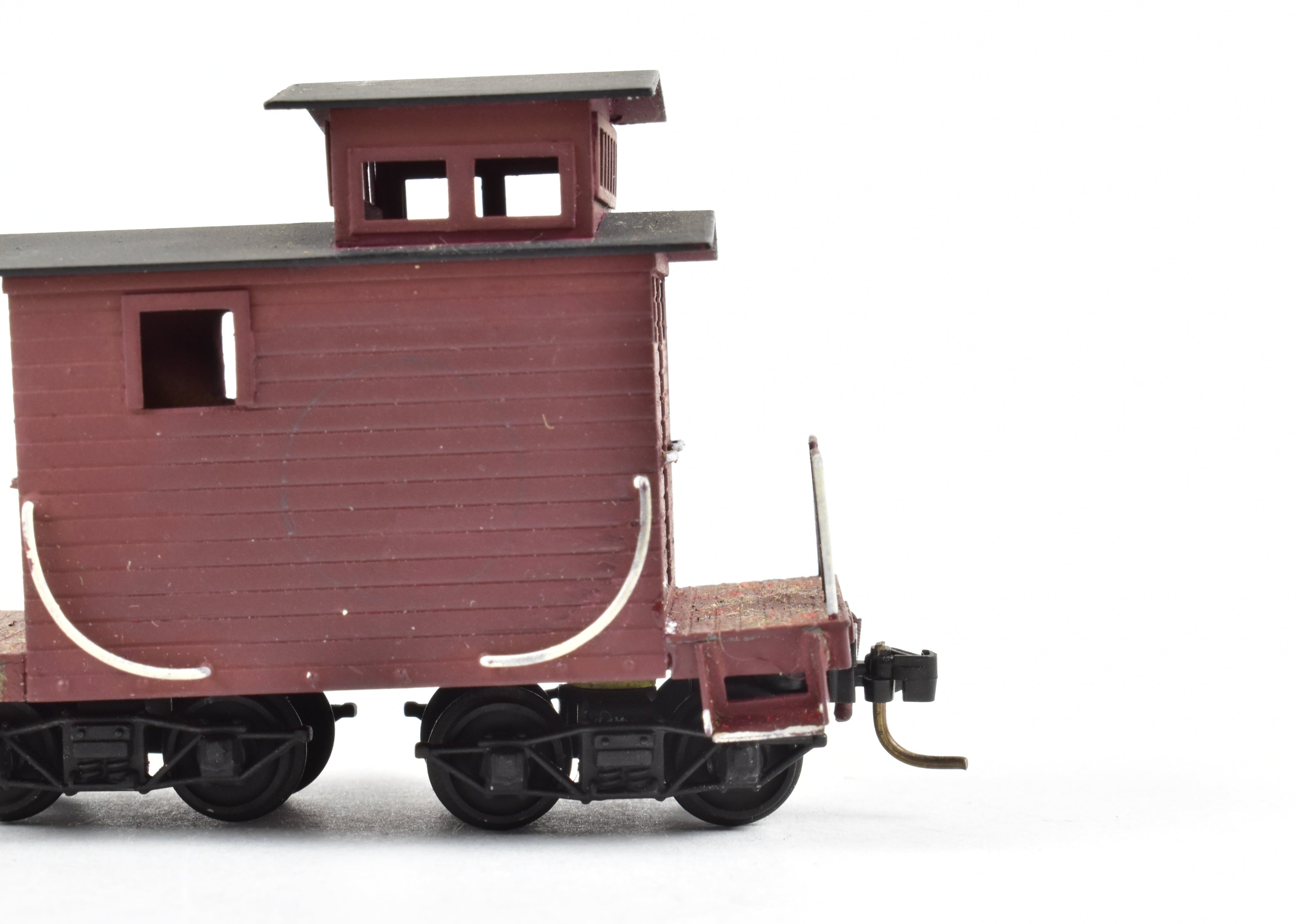 HOn3 Brass Westside Model Co. Westside Lumber Co. Short Caboose, AS-IS Condition