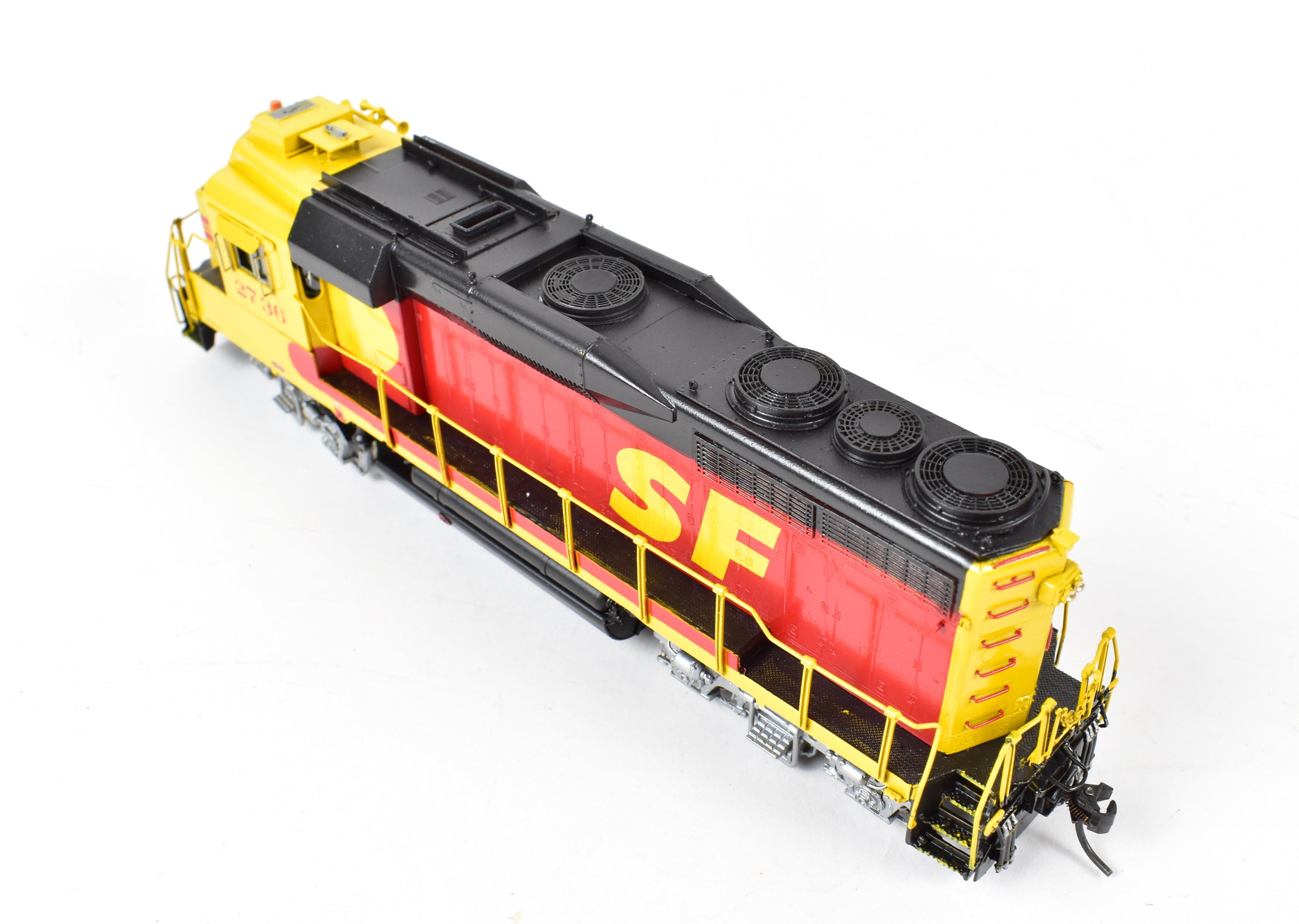 HO Scale Brass Model Train by Overland Models Inc. (OMI) - AT&SF Santa Fe EMD GP30u Rebuild in SPSF Merger Kodachrome Paint Scheme