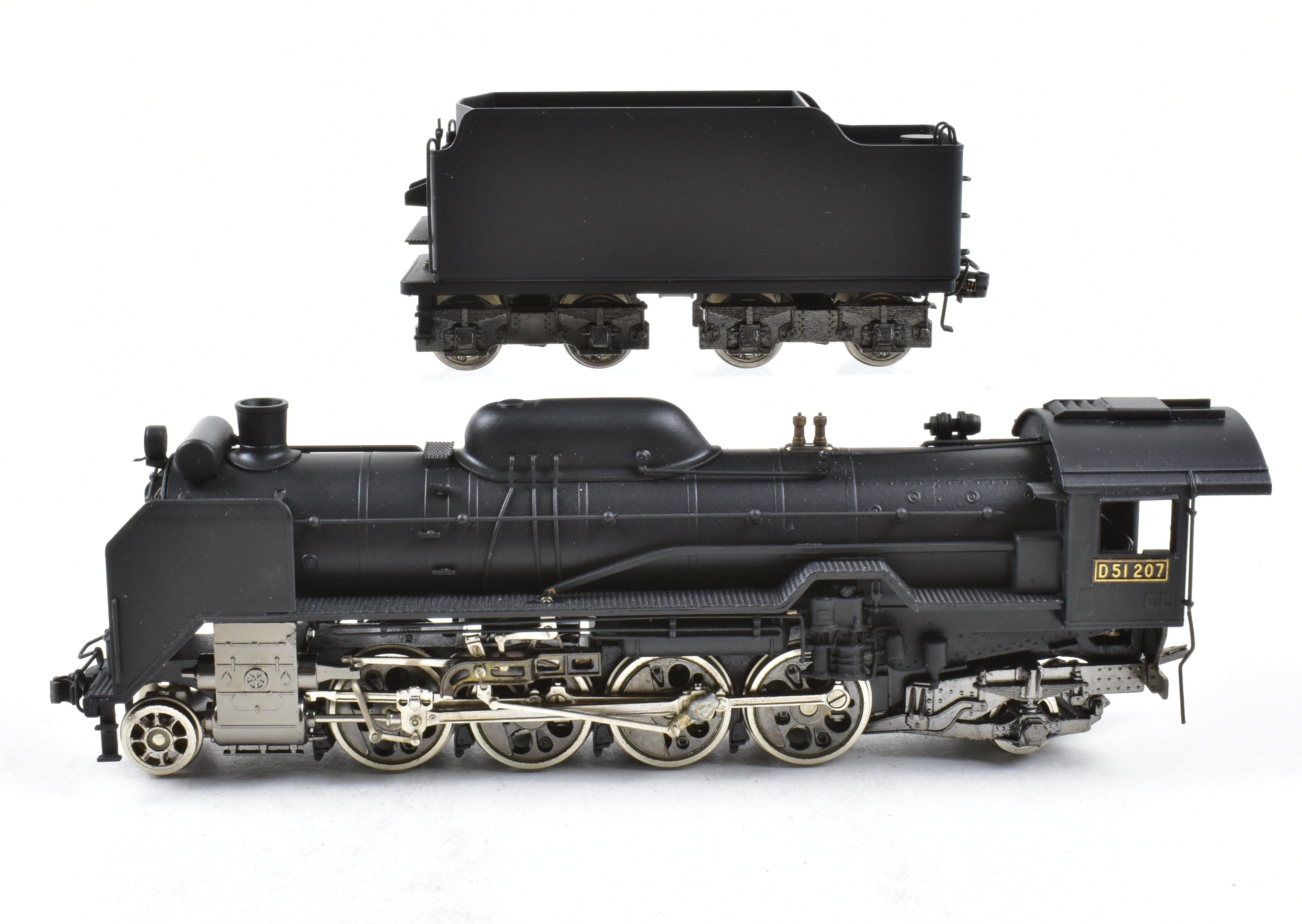 1/80 J-Scale Brass KTM Katsumi JNR D51 2-8-2 FP Model Train