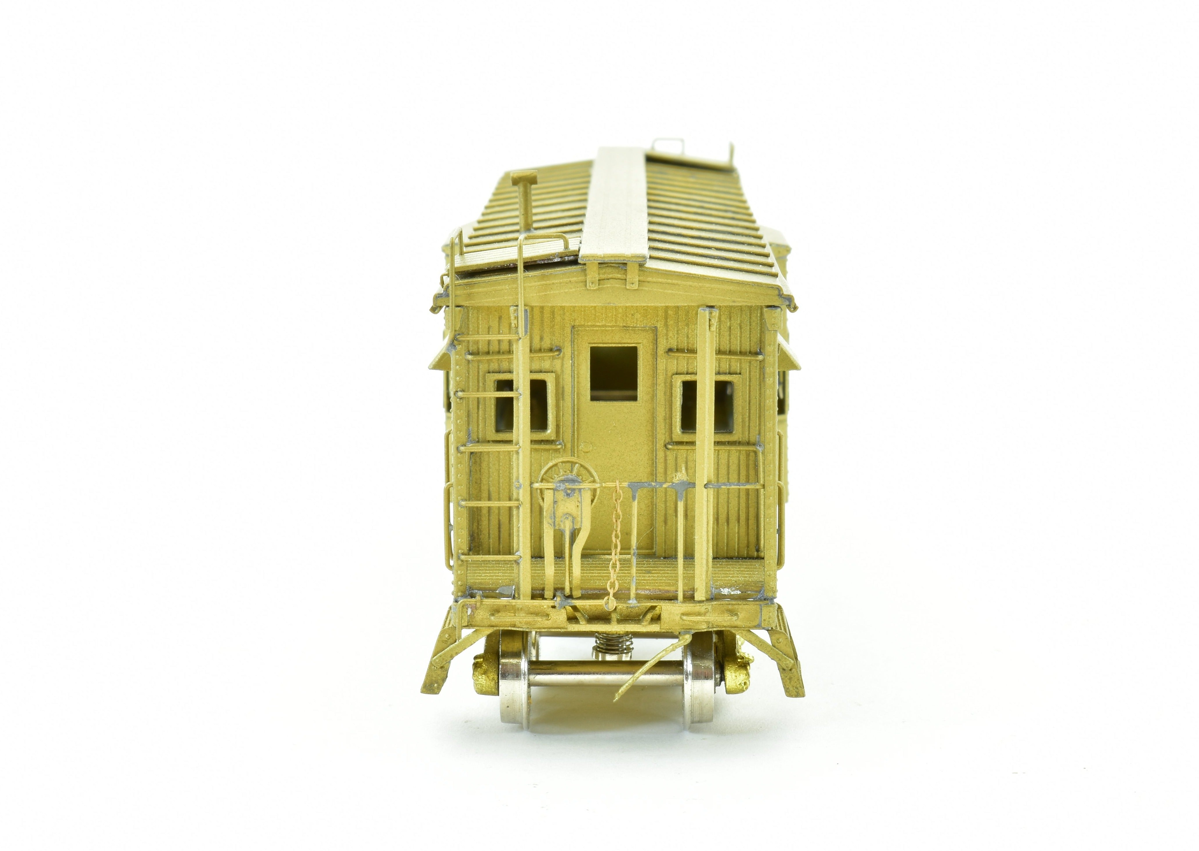 HO Scale Brass Oriental Limited Baltimore & Ohio I-13 Wood Bay Window Caboose Model Train Collectible