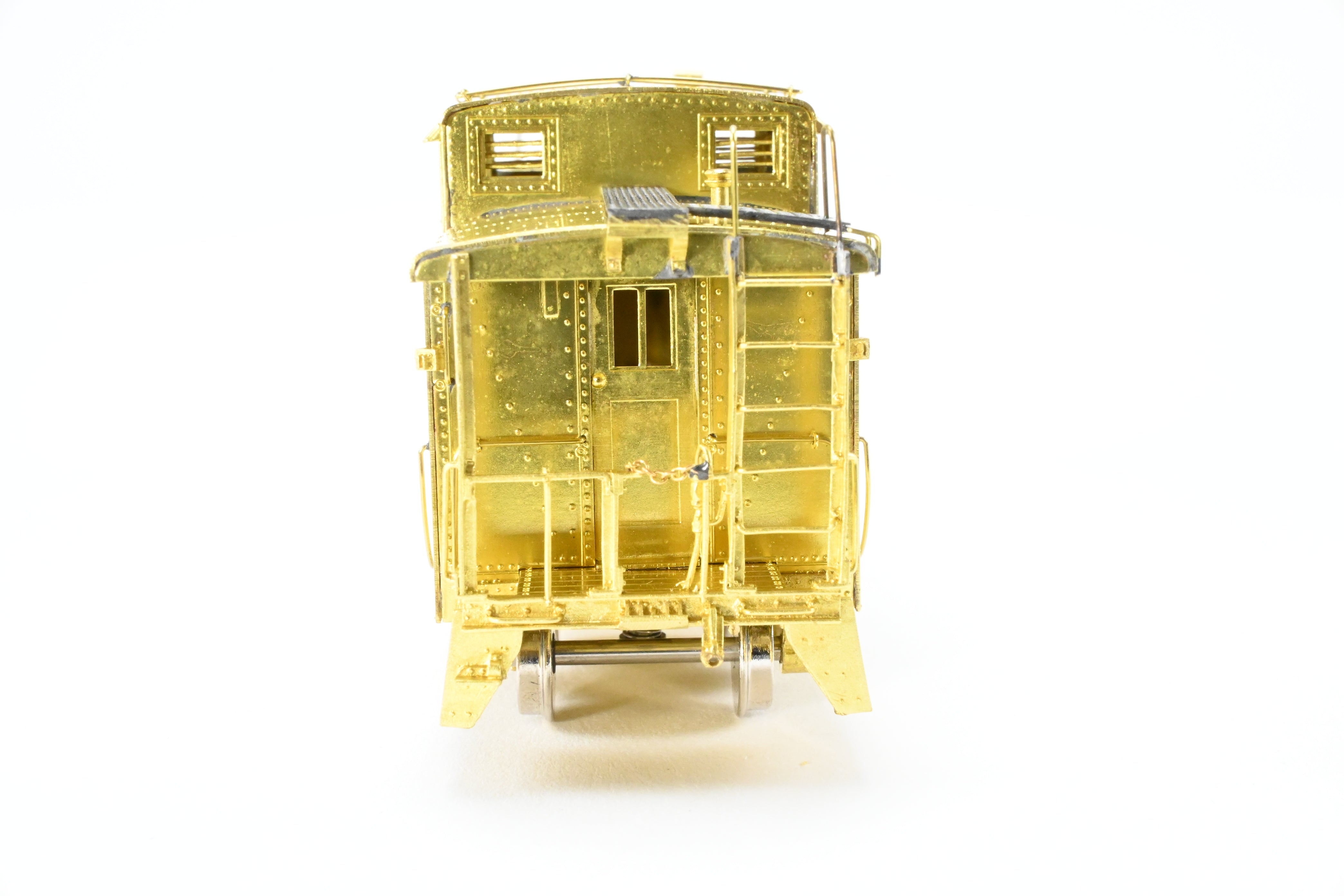 HO Scale Brass OMI - Overland Models, Inc. Missouri Pacific Steel Caboose with Rivets, Model Numbers Ranging from #1016 to #1050