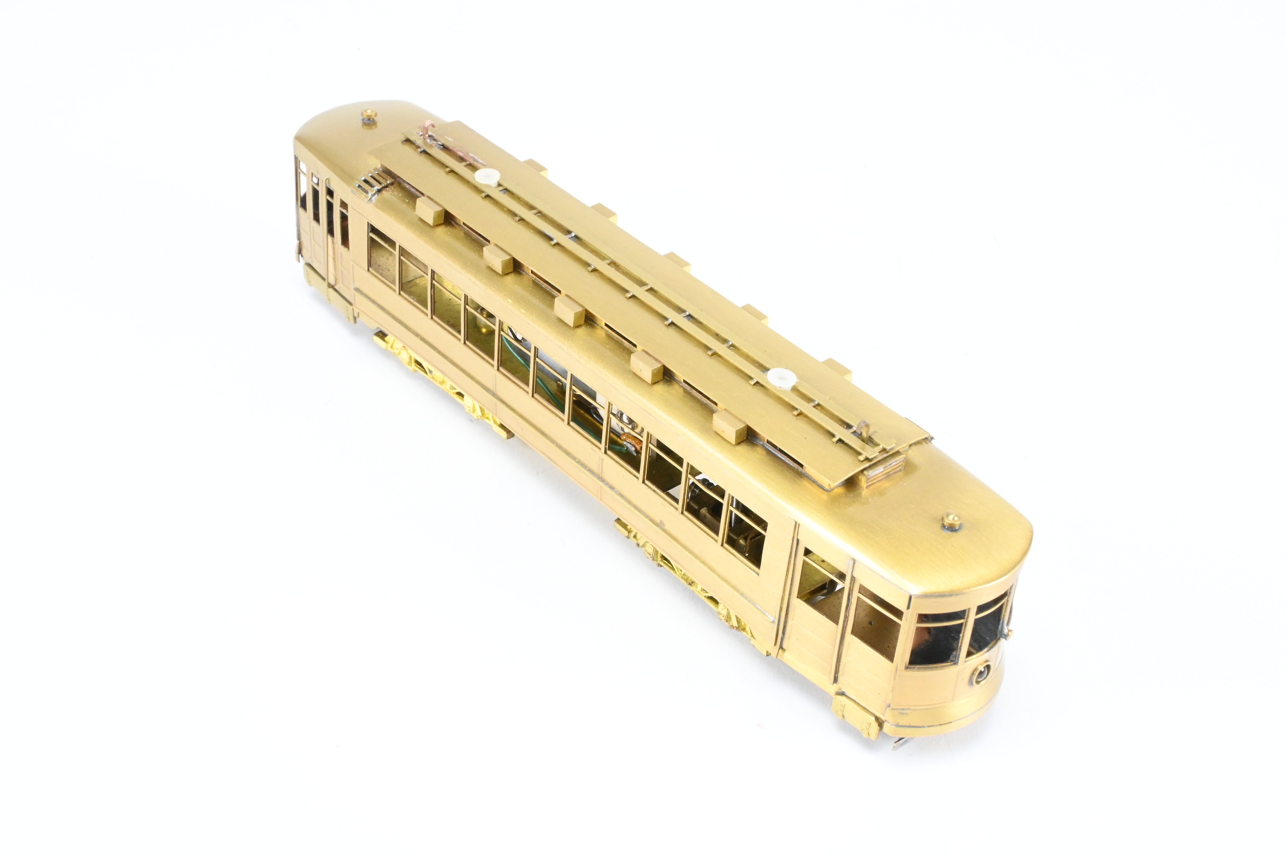 High - Quality HO Scale Brass Chicago Surface Lines Pullman Car Model - Fairfield Models 343 CSL
