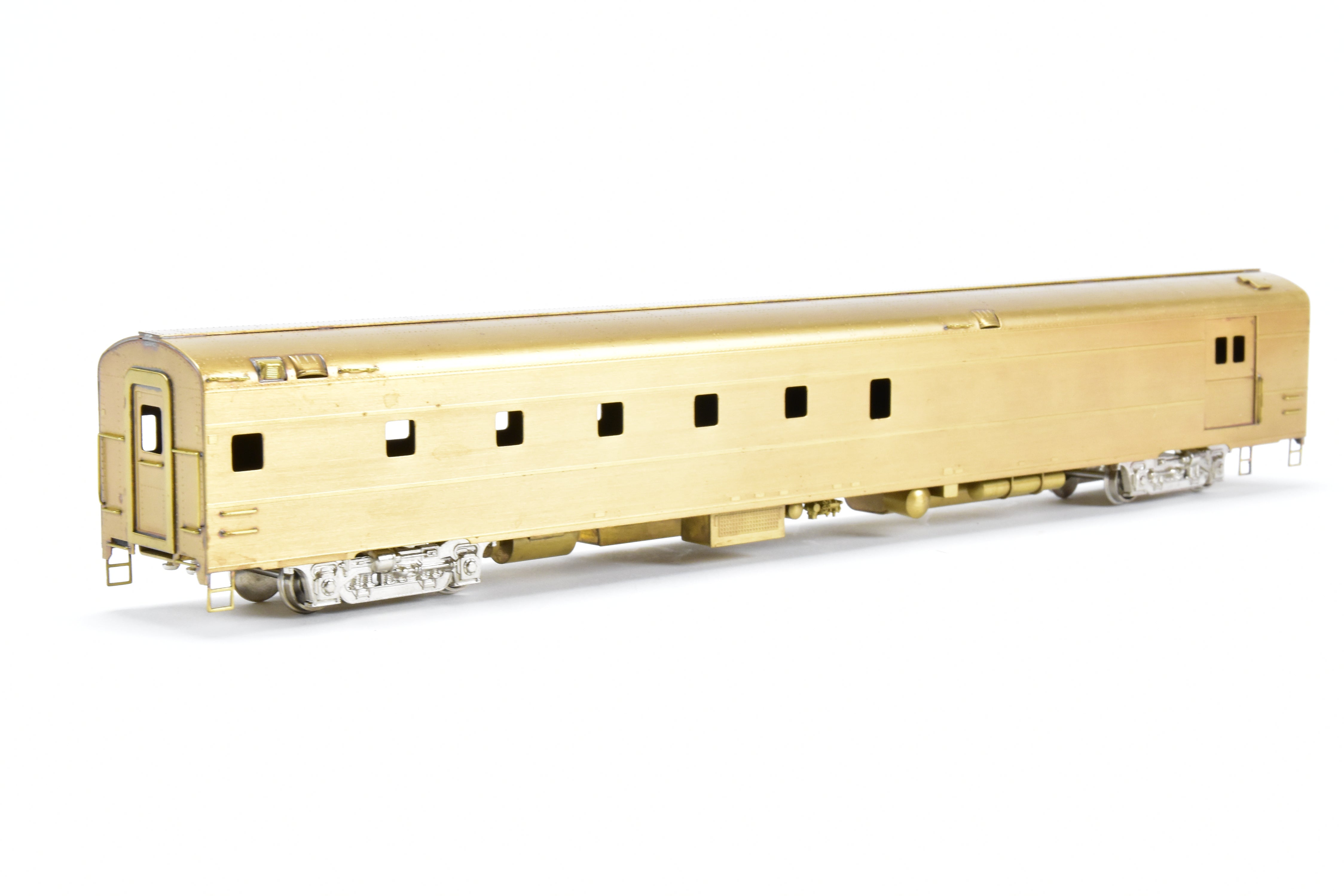 HO Scale Brass Union Pacific #6000 Baggage Dormitory Car Imported by S. Soho & Co., Model Built by Kumata in Japan