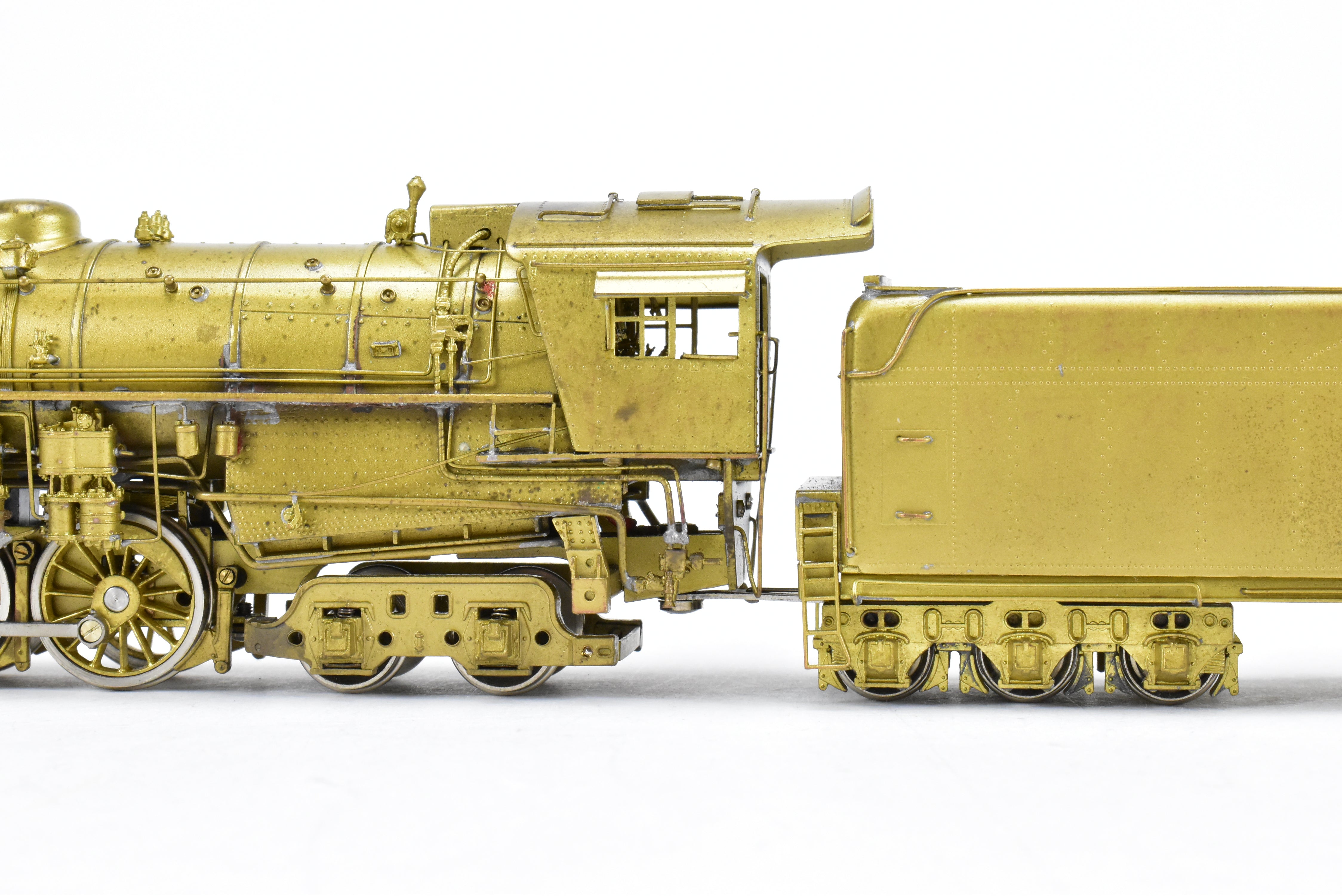 HO Scale Brass Model Train Key Imports D&RGW - Denver & Rio Grande Western M - 64 4 - 8 - 4 Northern Locomotive