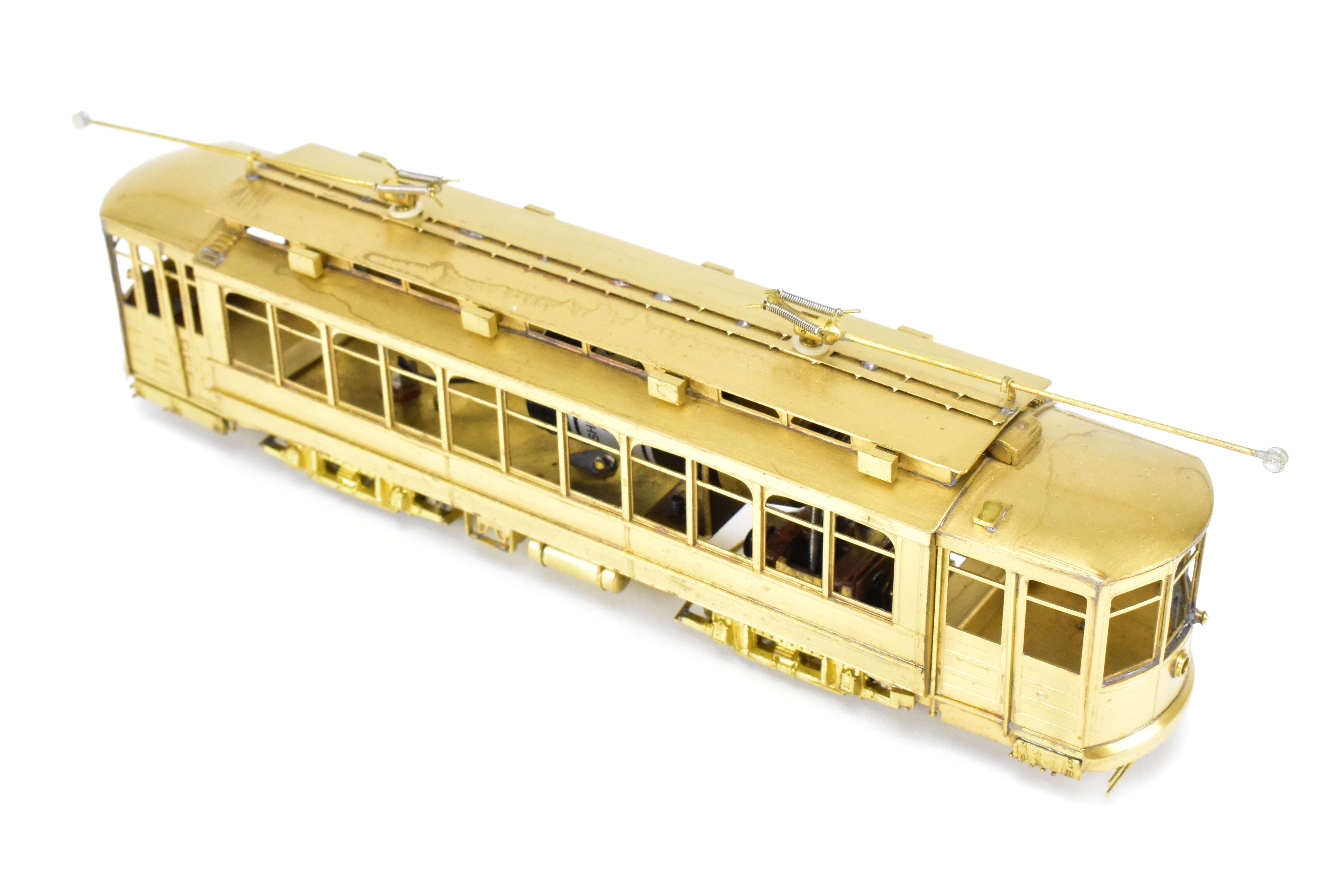High - Quality HO Scale Brass Chicago Surface Lines Short Brill Car Model 347 CSL by Fairfield Models in Brand - New REBOXX Box with Mislabel