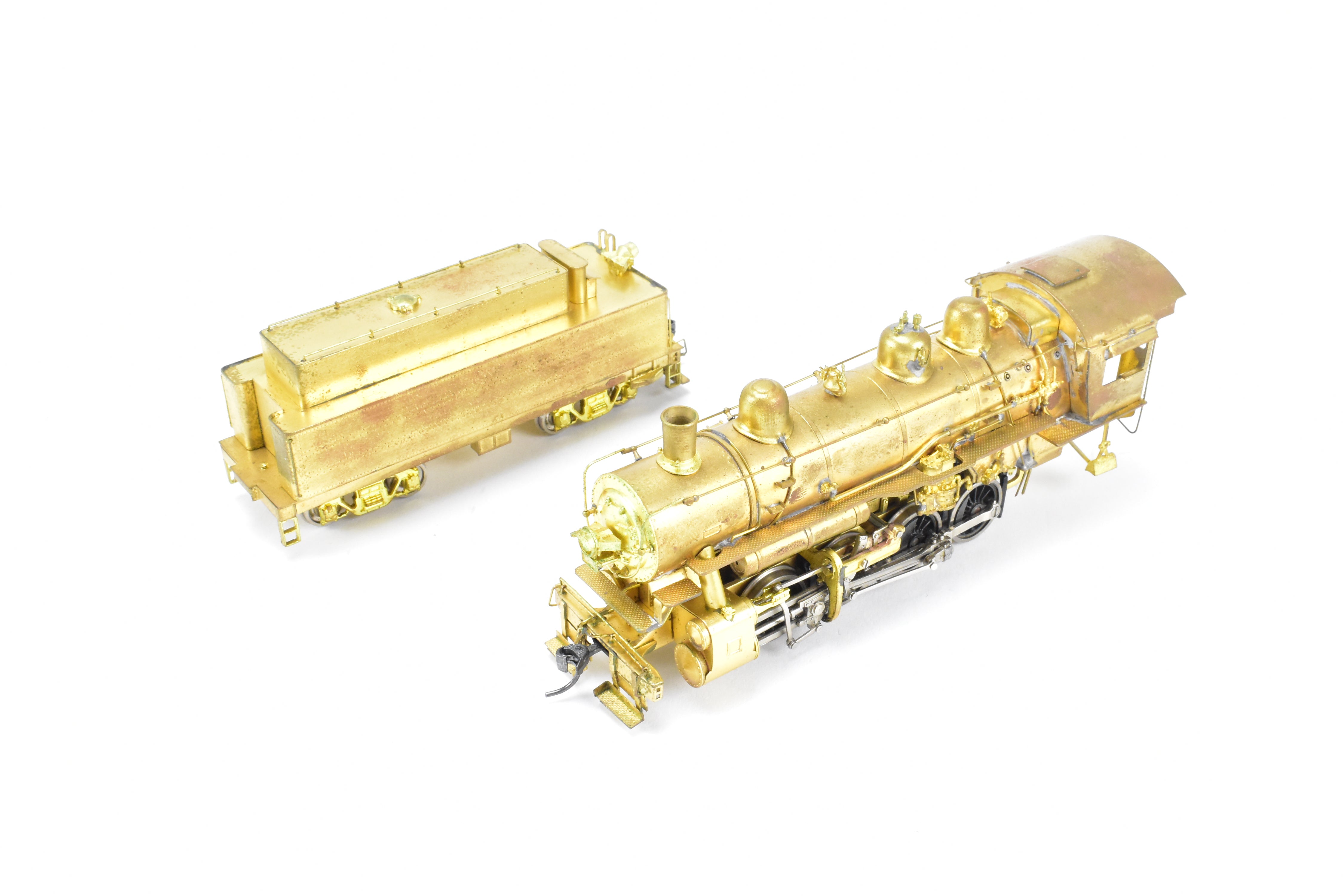 High - Quality HO Scale Brass Balboa Model Train - Southern Pacific Class SE - 4 0 - 8 - 0 Steam Locomotive