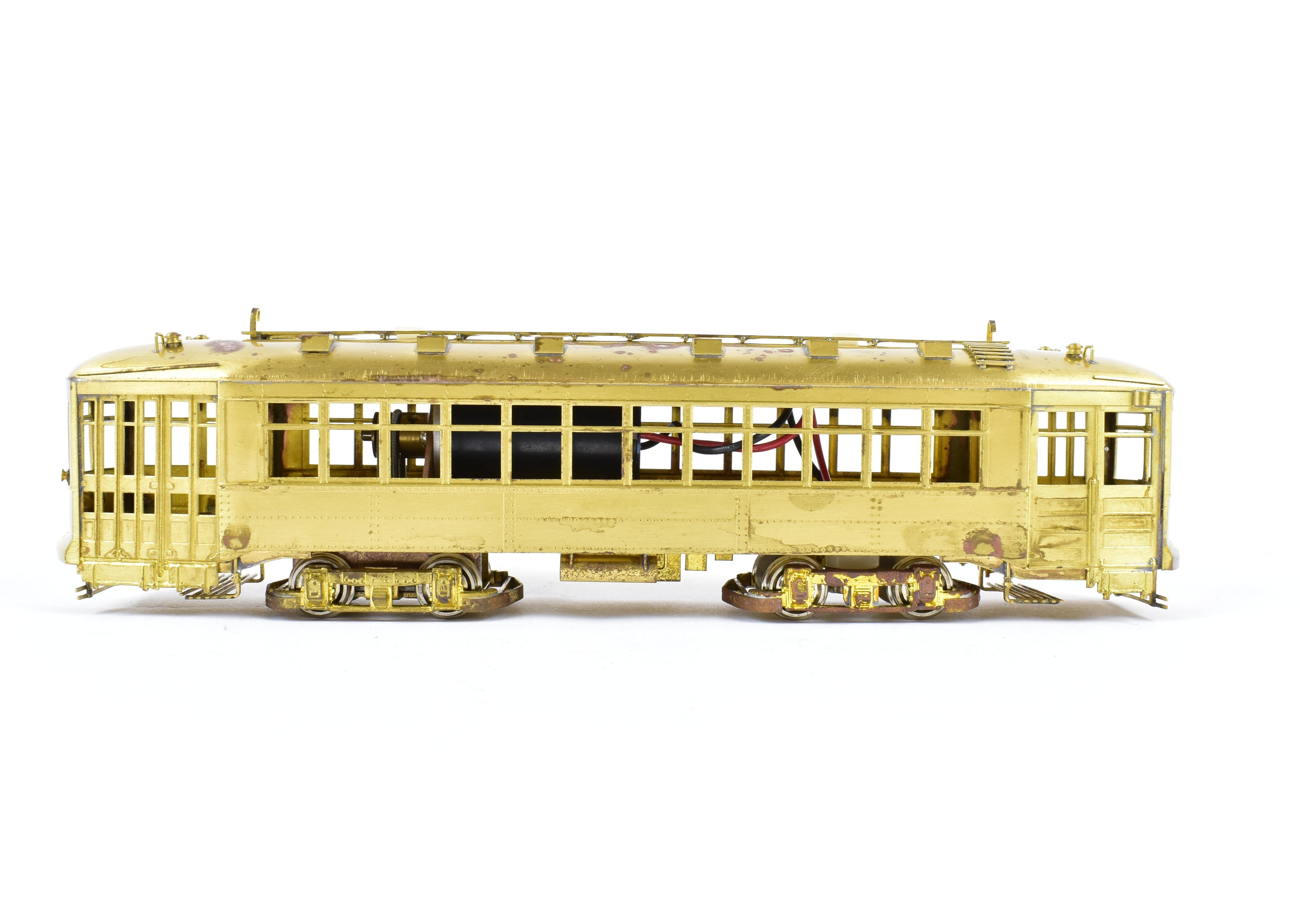 HO Scale Brass Chicago Surface Lines Two - Man City Car Model 345 - 2 by Fairfield Models
