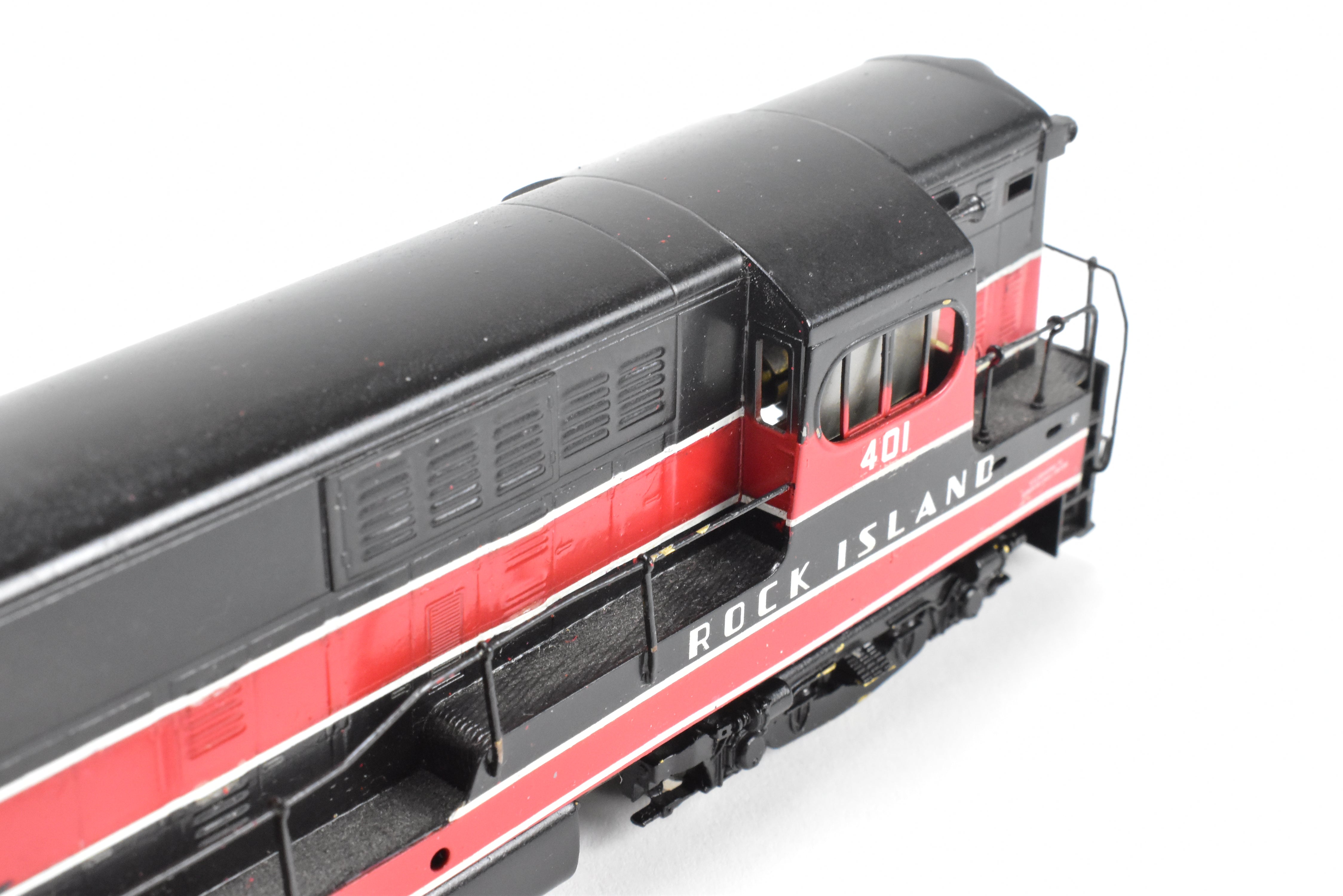 HO Brass Key Imports CRI&P - Rock Island H-16-44 Loewy Design CP 401 with New NWSL Gears