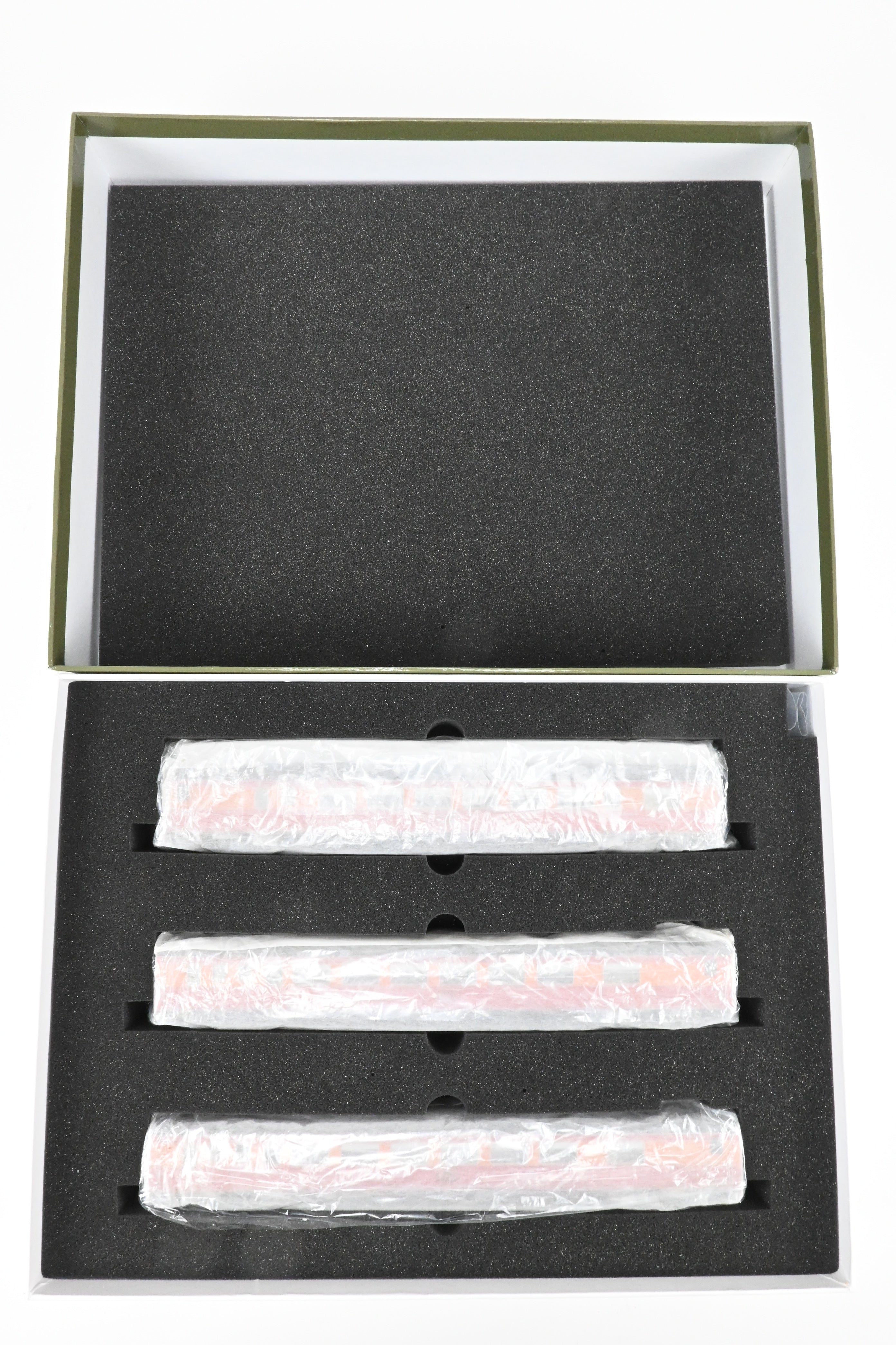 HO Scale Brass CON CIL Model Train Cars - Challenger Imports Special Edition - Southern Pacific 1955 Shasta Daylight 3-Pack B Add-On Set with Front Part