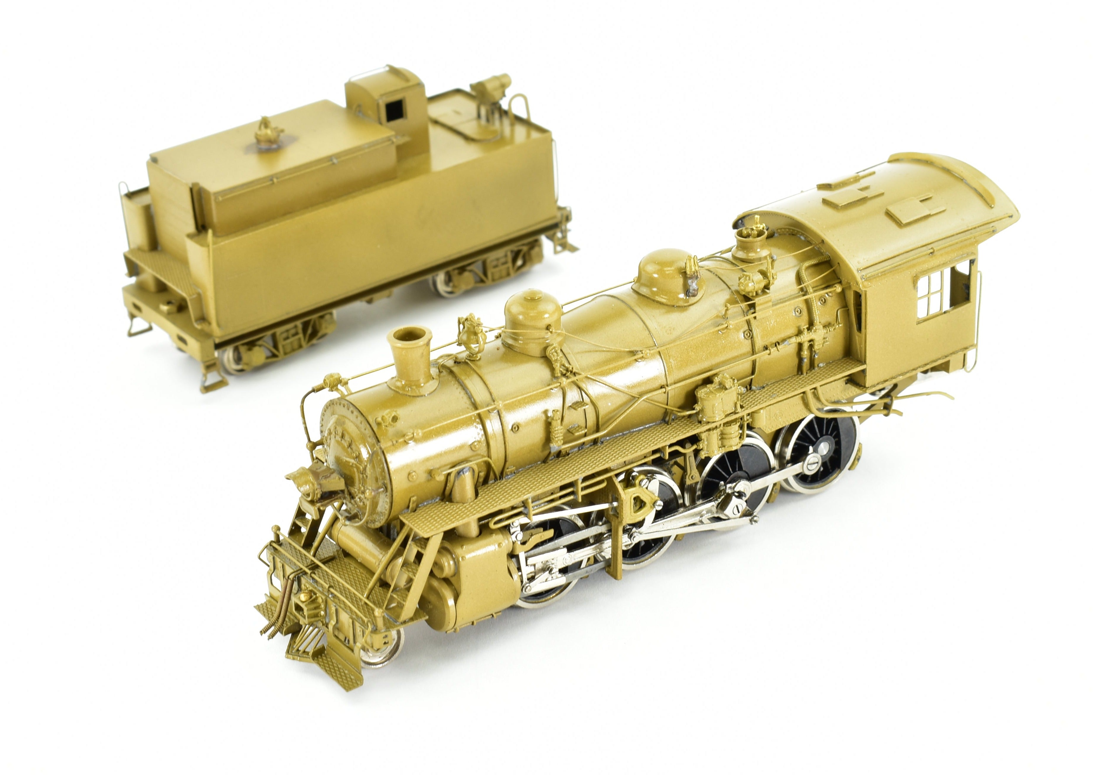 HO Scale Brass Hallmark Models MP - Missouri Pacific 2-8-0 Steam Locomotive Model with New Northwest Short Line (NWSL) Gearbox Upgrade