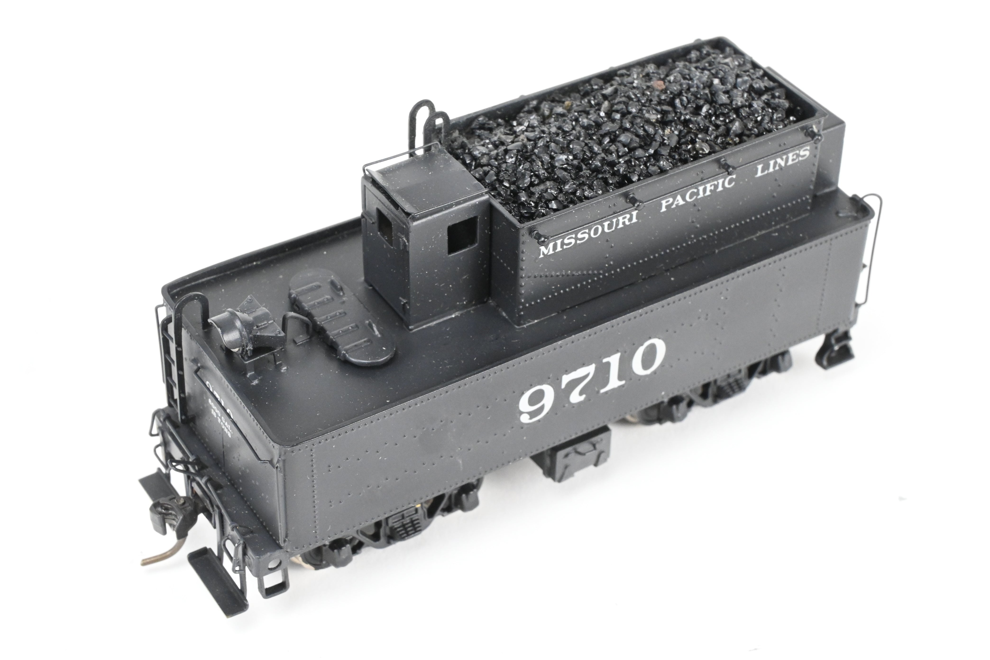 HO Scale Custom-Made Brass Missouri Pacific 0-8-0 Locomotive Model, CP No. 9710, Scratch Built by Joe G. Collias - One of a Kind