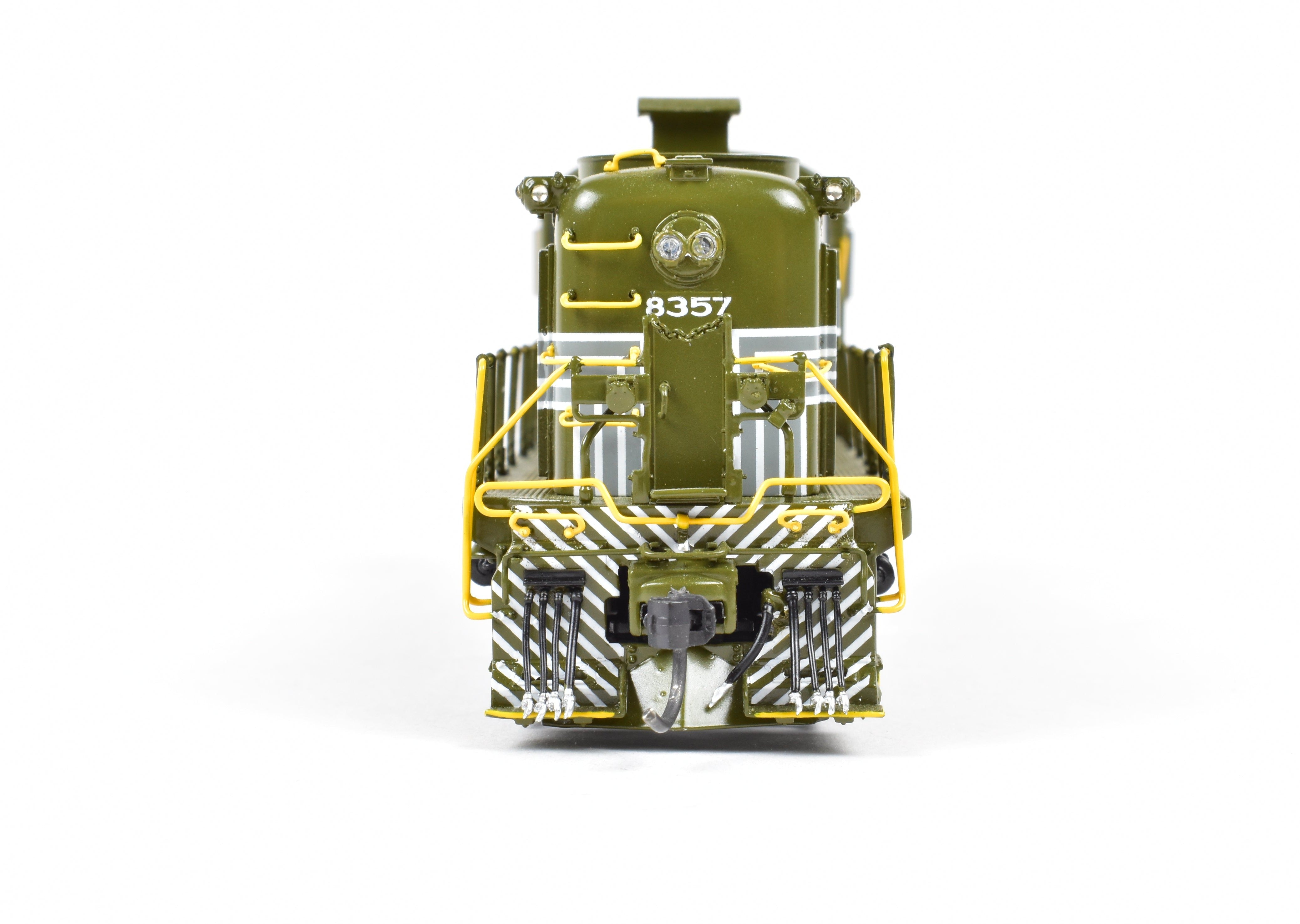 Overland Models, Inc. Olive Green P&LE RS-3 F/P #8357 DDC Equipped Brass Model