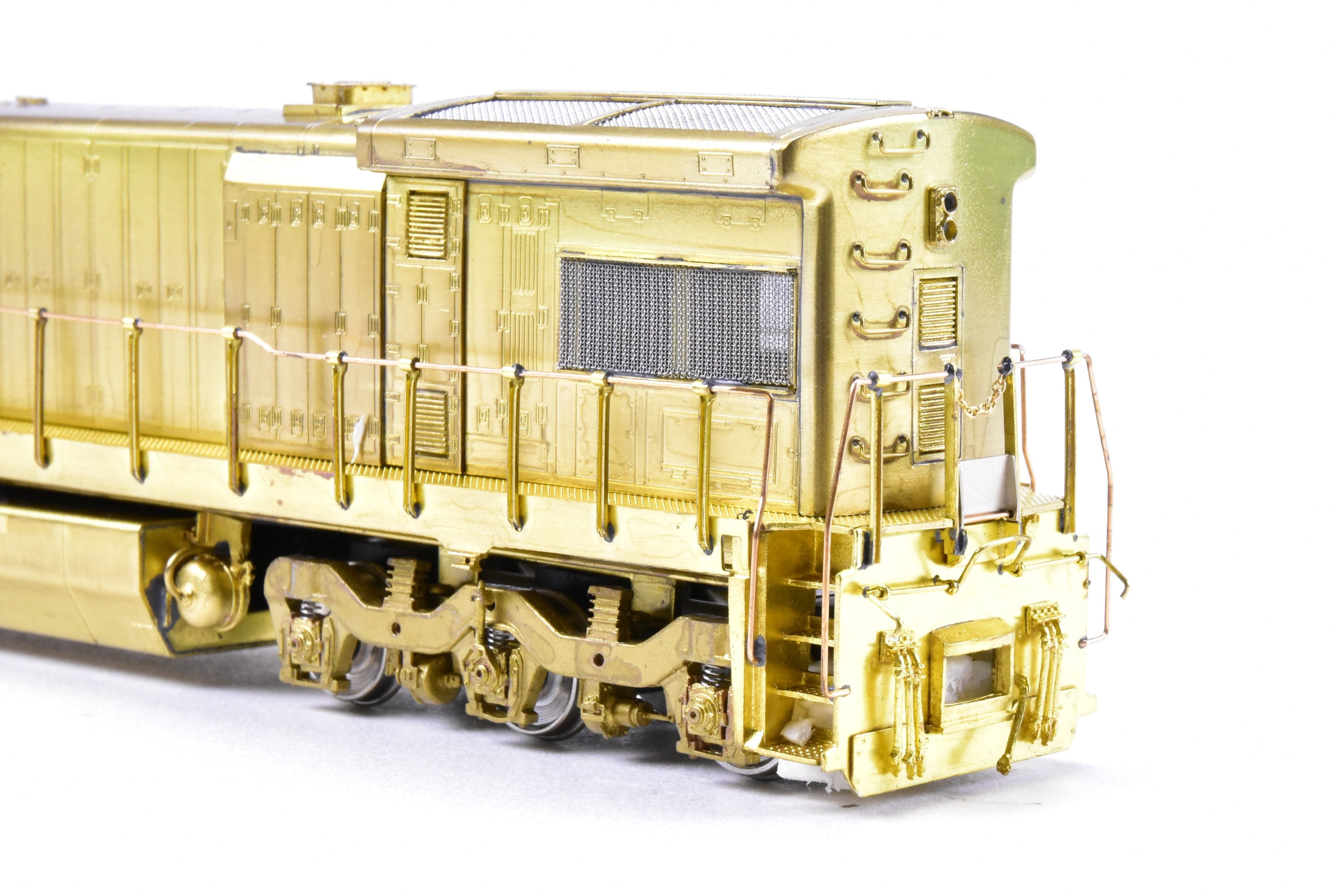 HO Scale Brass Locomotive Model - Overland Models, Inc. ATSF - Santa Fe GE U36C Rebuilt #9500