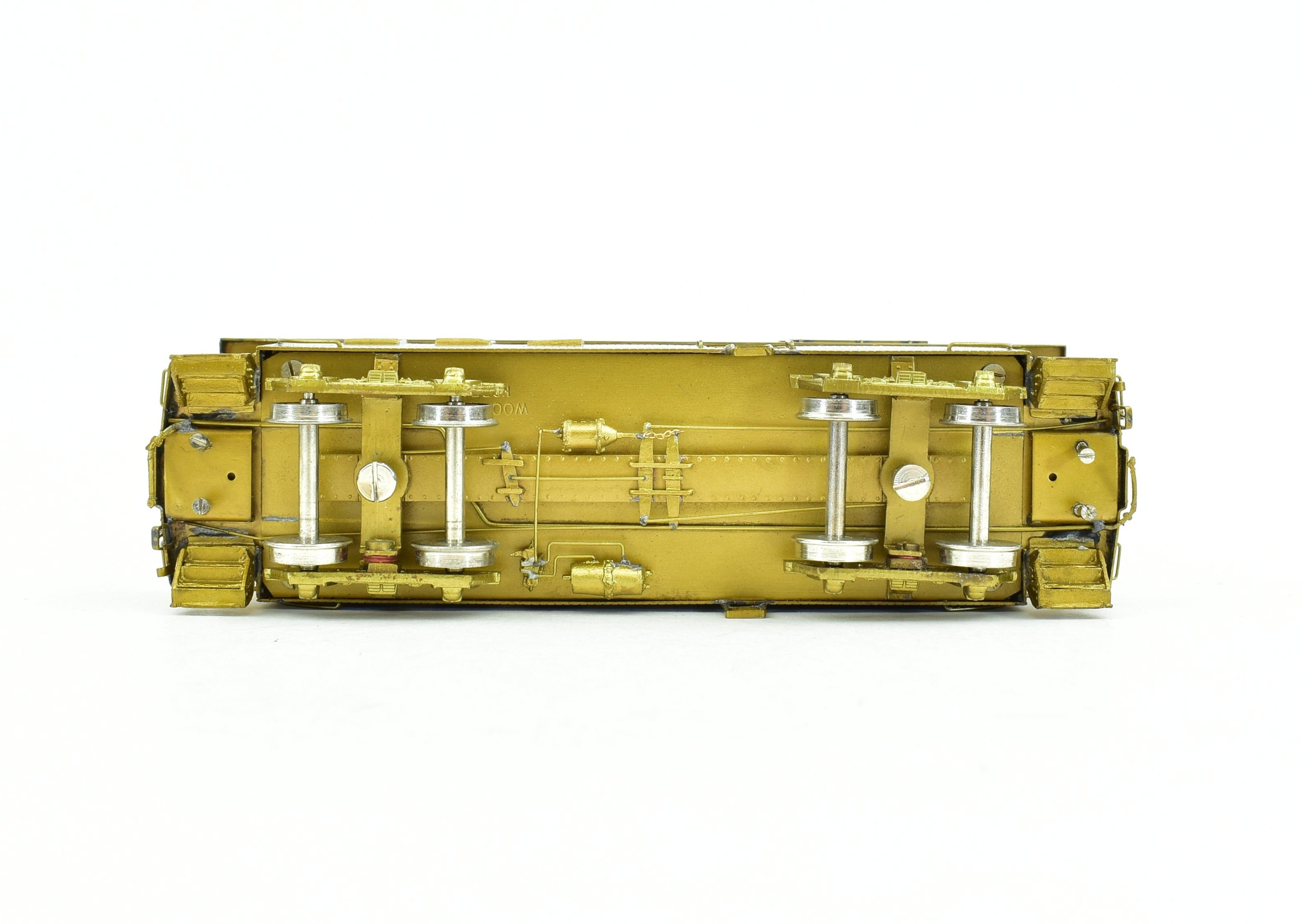 HO Scale Brass Model Railroad CON Oriental Limited CB&Q - CB&Q NE-1 28-Foot Side Door Wood Caboose