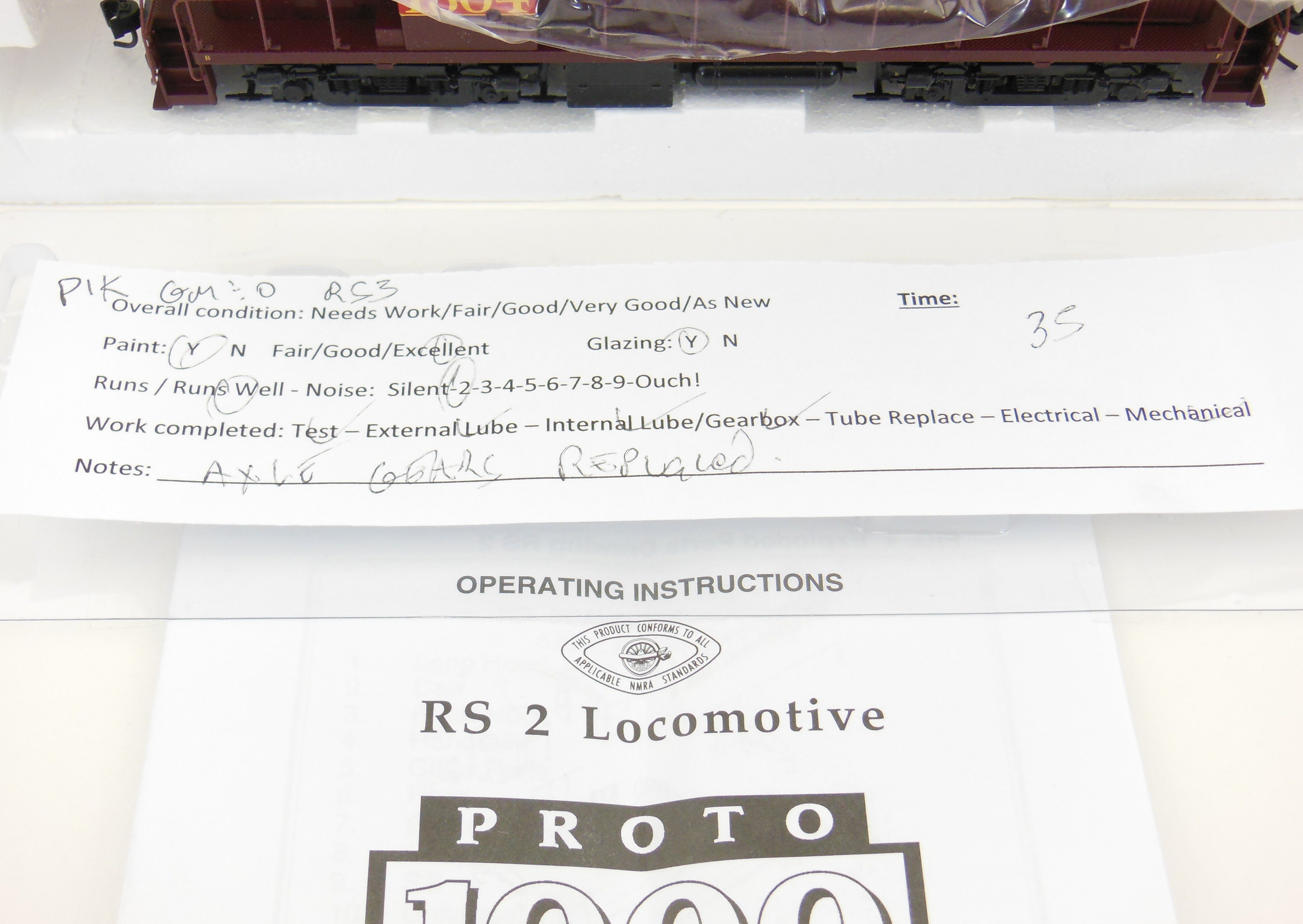 Life-Like Proto 1000 GM&O Gulf Mobile & Ohio #1504 Alco RS2 DCC-Ready Locomotive