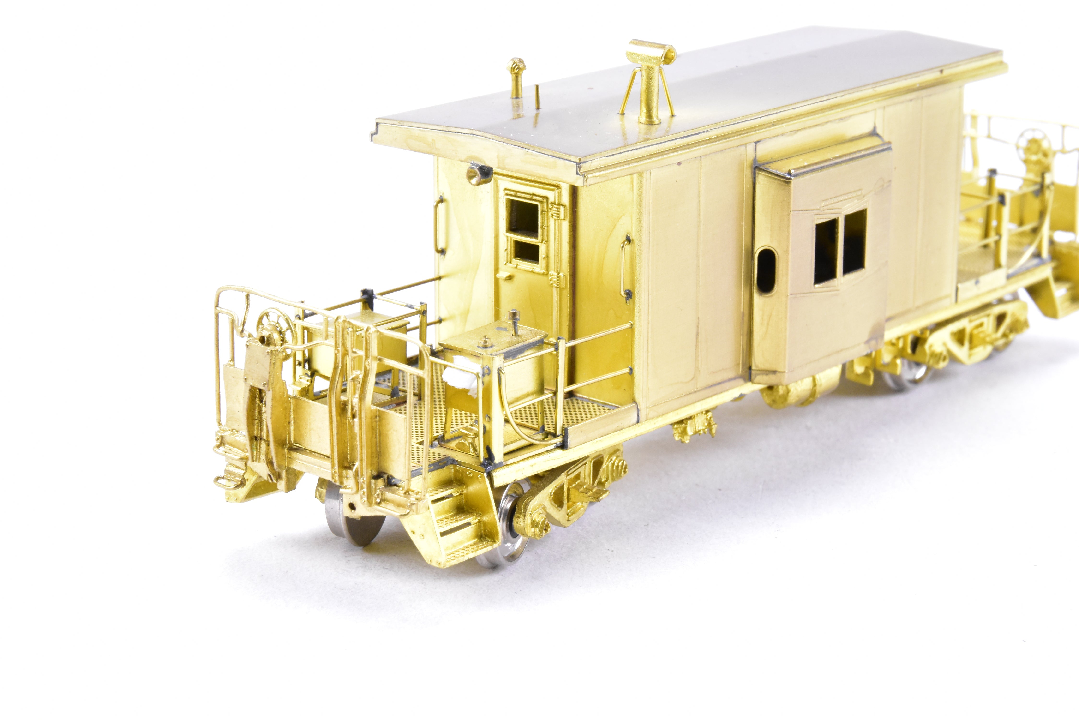 HO Brass OMI MP Missouri Pacific Bay Window Caboose, Mint, No Small Side Window