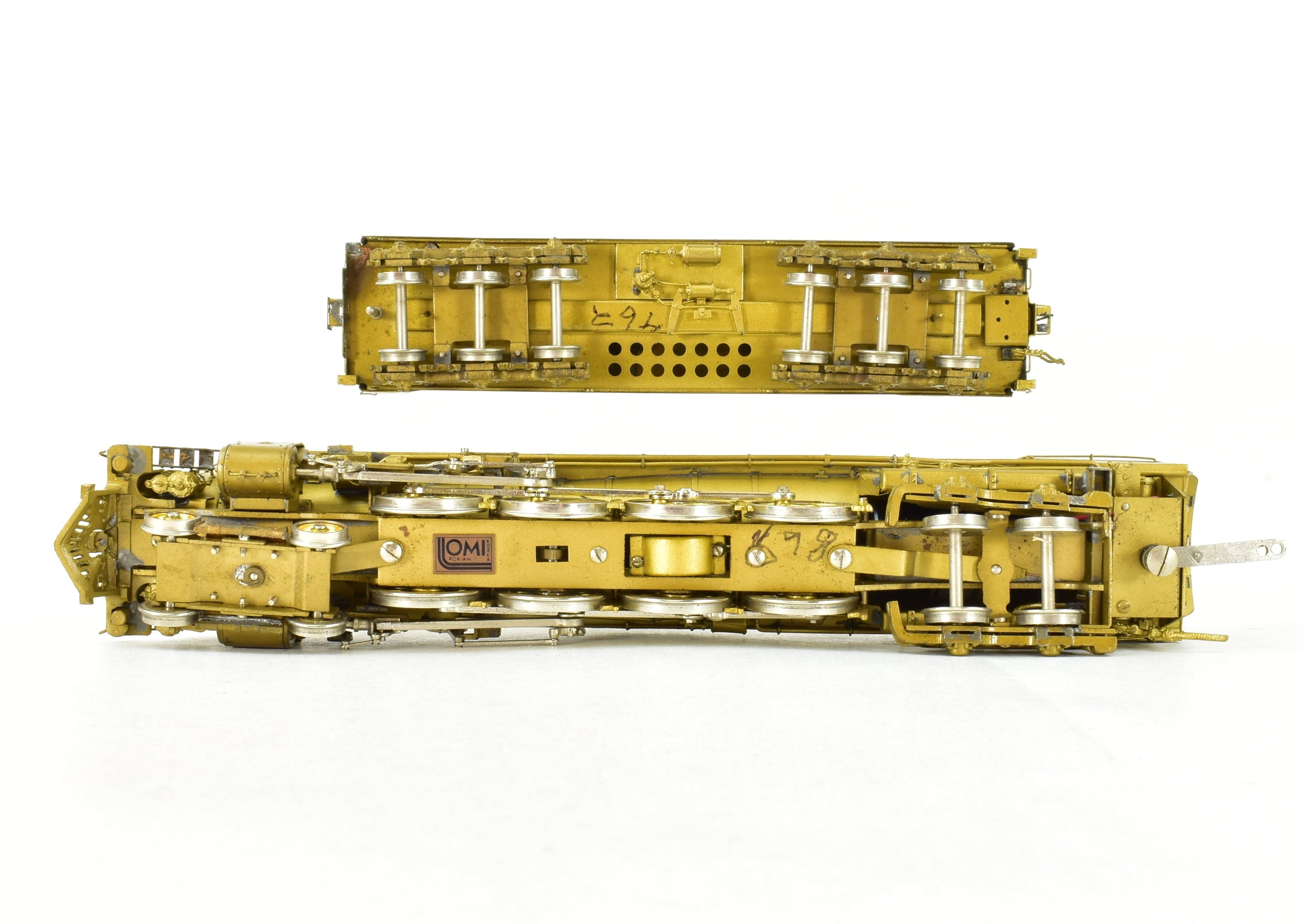 HO Scale Brass Model Train by Overland Models, Inc. - RF&P (Richmond Fredericksburg & Potomac) 4-8-4 Locomotives #613 - 622