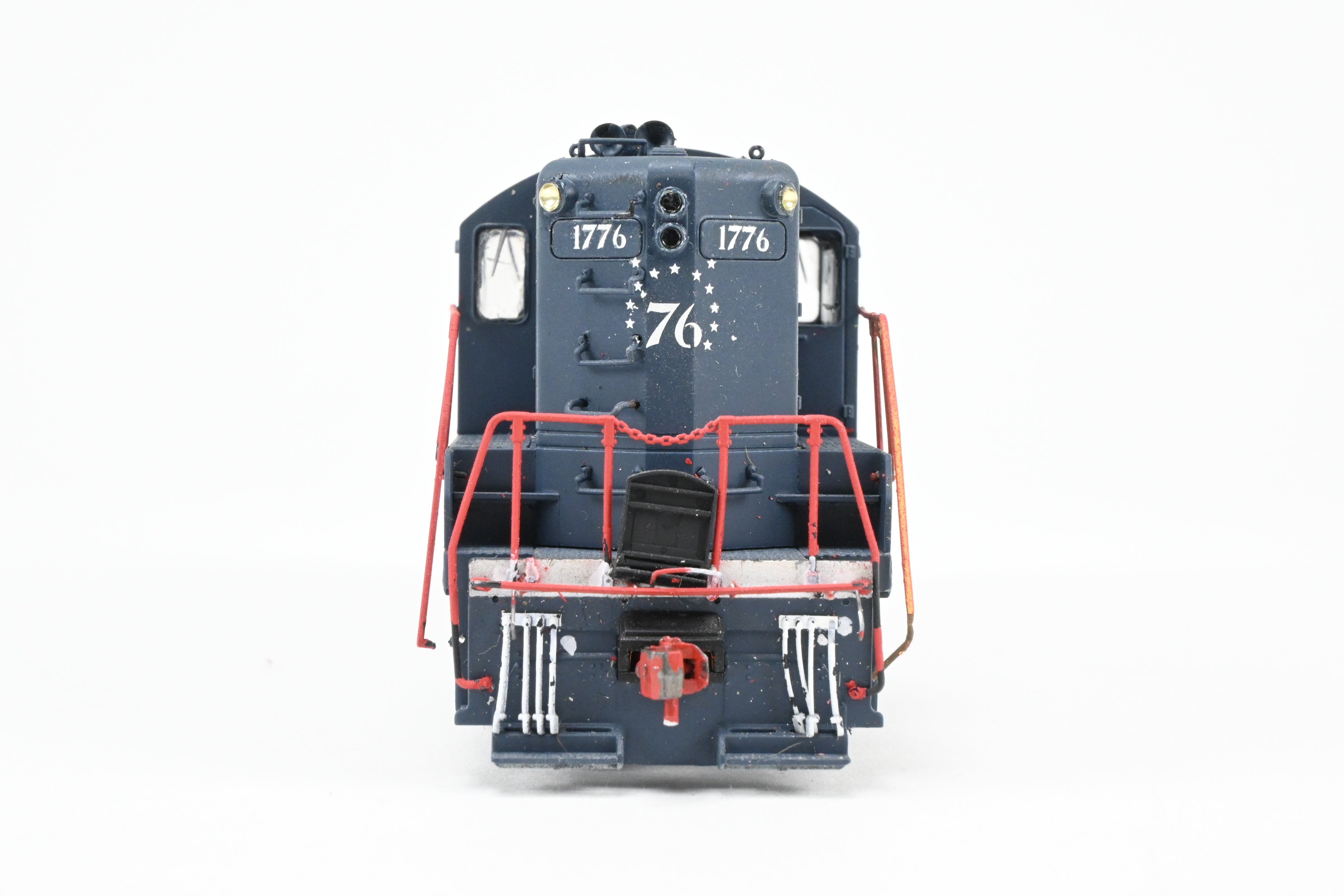 HO Scale Life-Like Proto 2000 EMD GP9 Locomotive Custom Painted in Central Vermont or Grand Trunk Western Bi - Centennial Scheme #1776 with Tsunami DCC and Sound Function