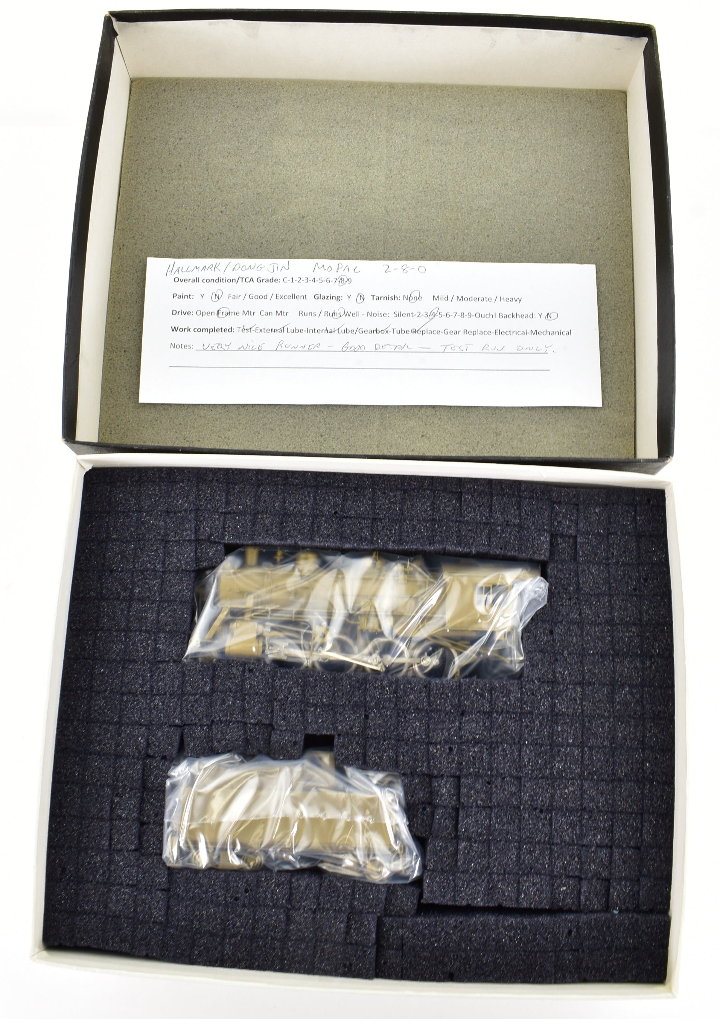 HO Scale Brass Hallmark Models MP - Missouri Pacific 2-8-0 Steam Locomotive Model with New Northwest Short Line (NWSL) Gearbox Upgrade