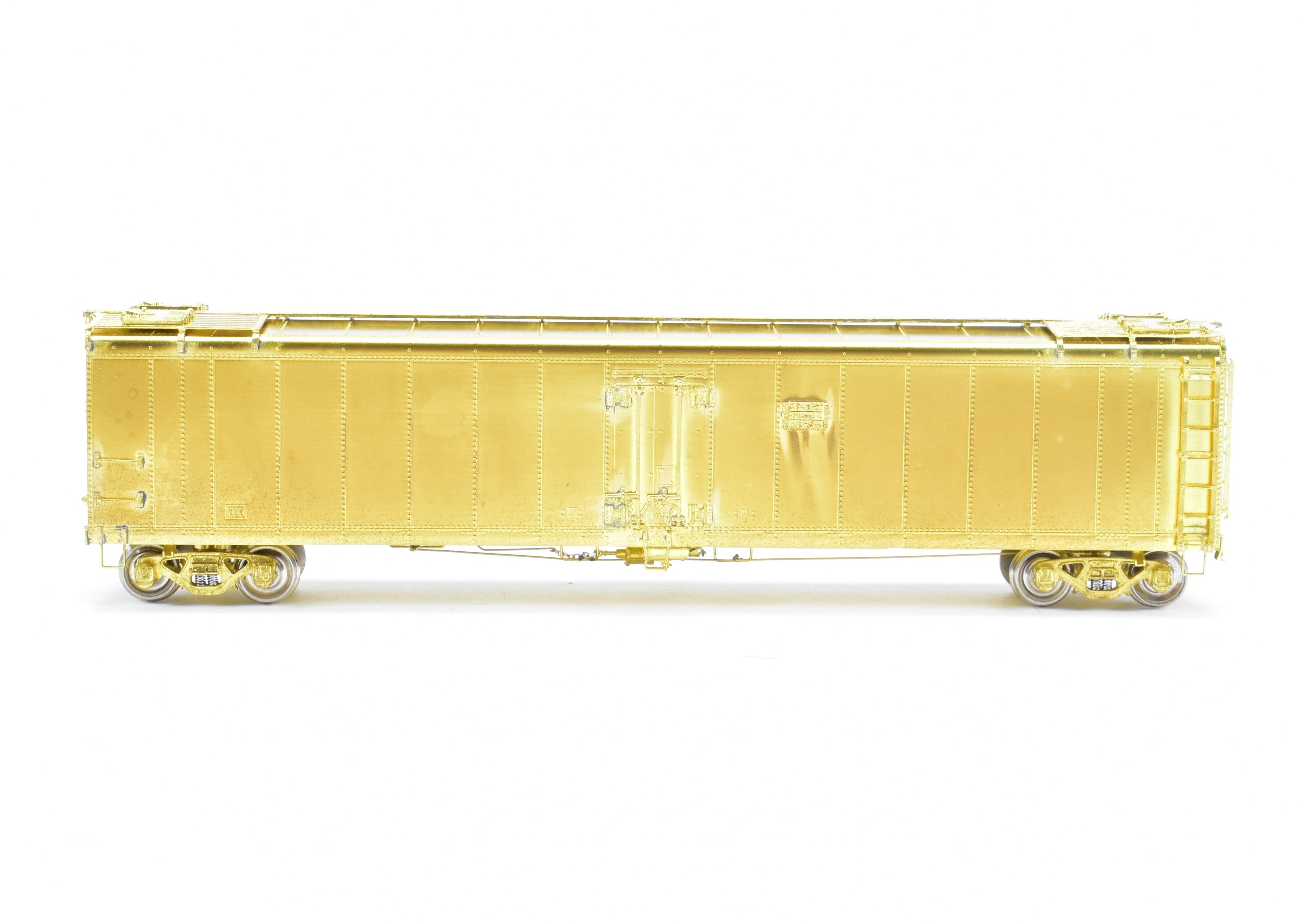 HO Scale Brass Refrigerator Car Model by OMI - Overland Models, Inc. Representing MILW - Milwaukee Road 70 - Ton Variant