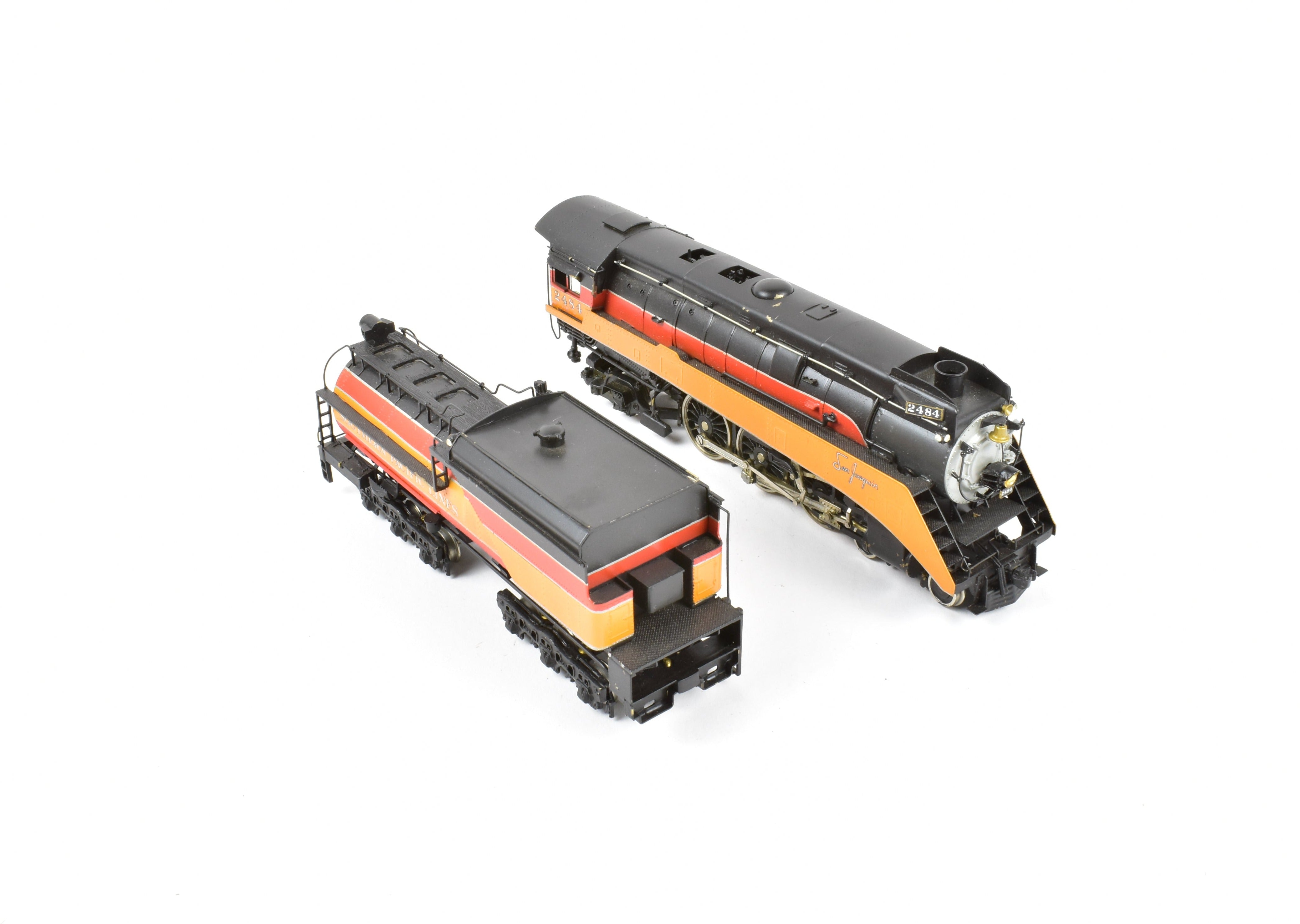 HO Scale Brass Balboa SP - Southern Pacific P10 4-6-2 Streamlined Custom Painted with Can Motor