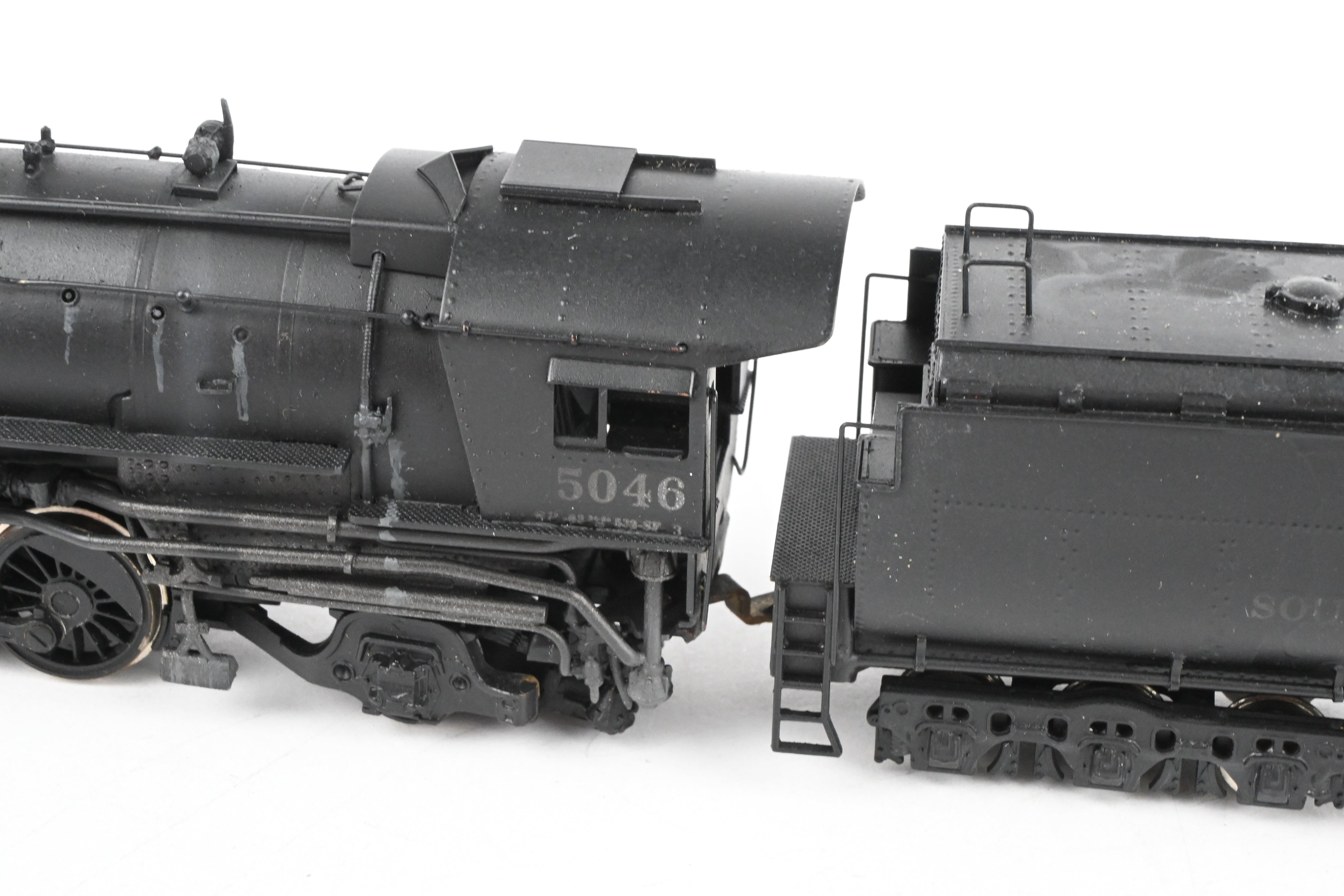 HO Scale Brass Westside SP-1 4-10-2 CP Model #5046 with Heavy Weathering