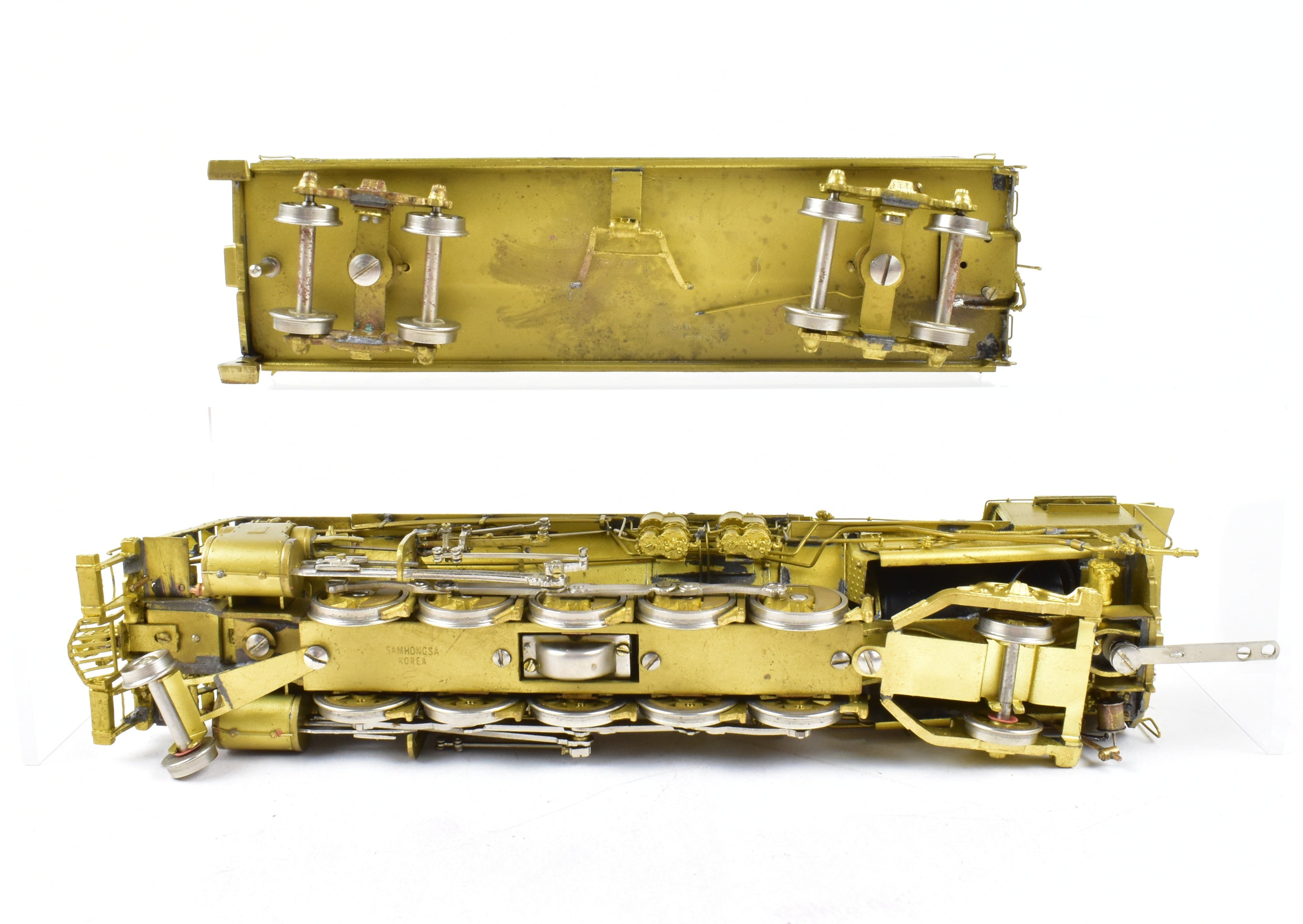 HO Scale Brass Key Imports DM&IR - Duluth Missabe and Iron Range Class 2 - 10 - 2 Santa Fe Model in As - Is Condition