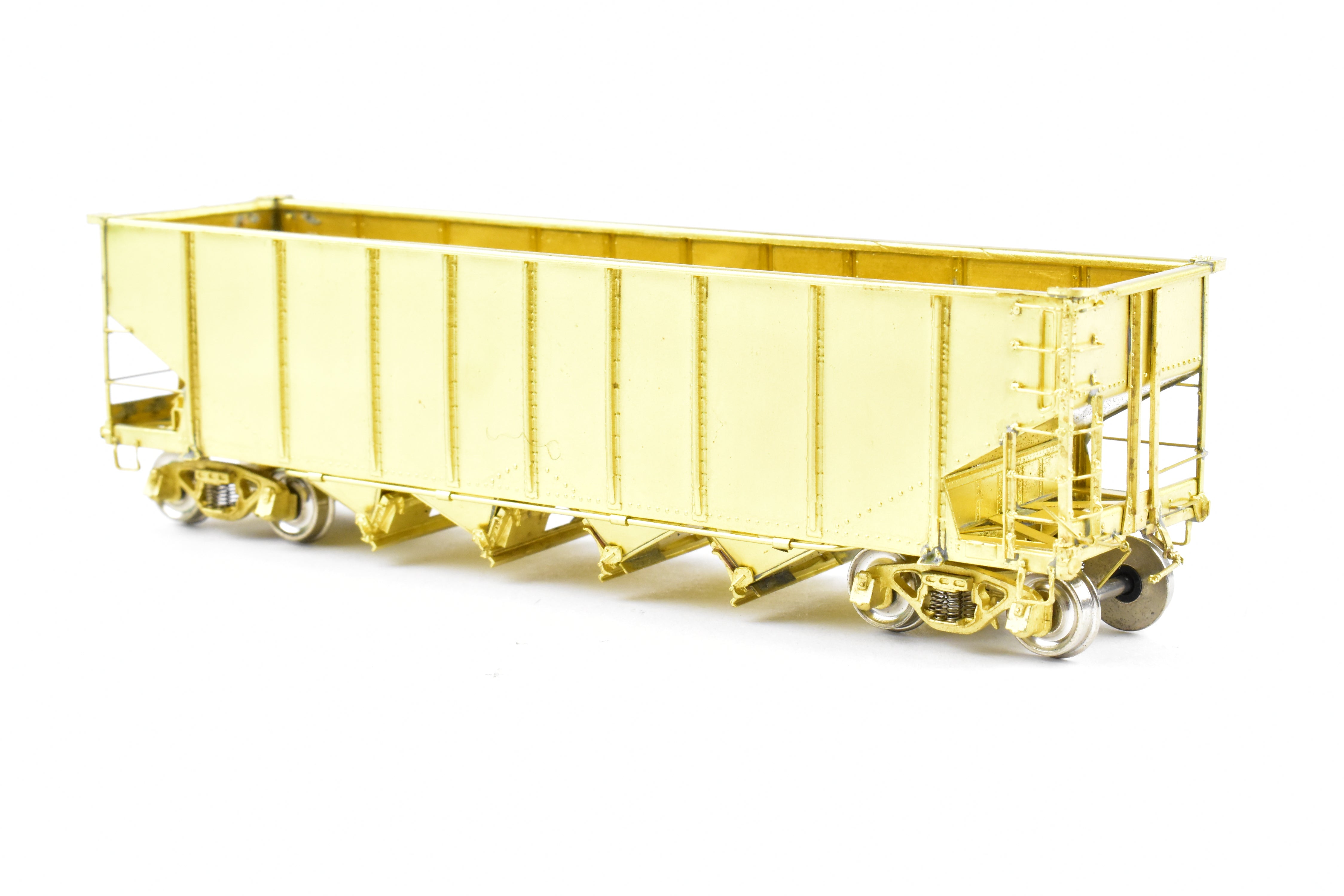 HO Scale Brass Quad Hopper Model by Overland Models, Inc. (OMI) - Chicago & North Western (C&NW) #60001 - 60999, As Originally Built