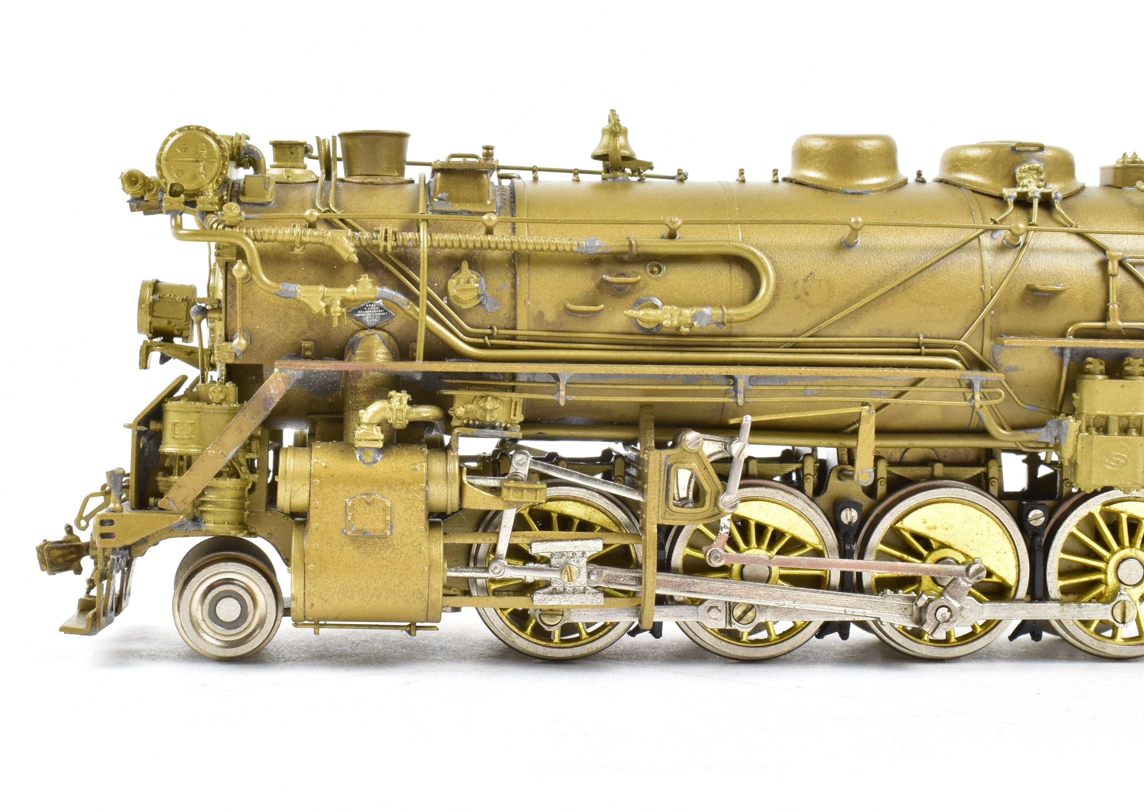 HO Brass OMI - Overland Models NYC New York Central H - 10b 2 - 8 - 2 Big Four Version, 1981 Run