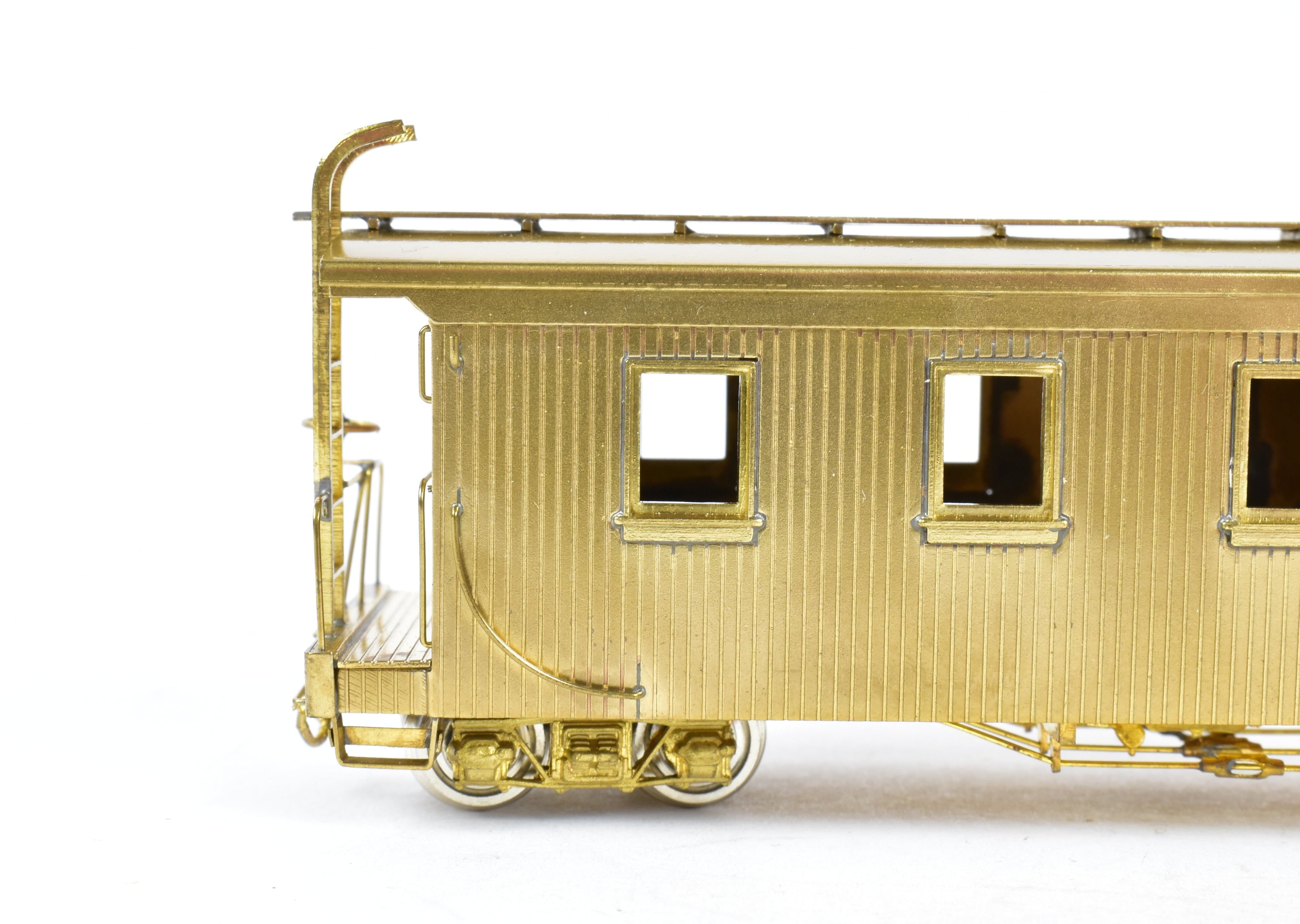 HOn3 Scale Pro Custom Hobbies (PCH) Model of Denver & Rio Grande Western (D&RGW) Caboose with Round Roof