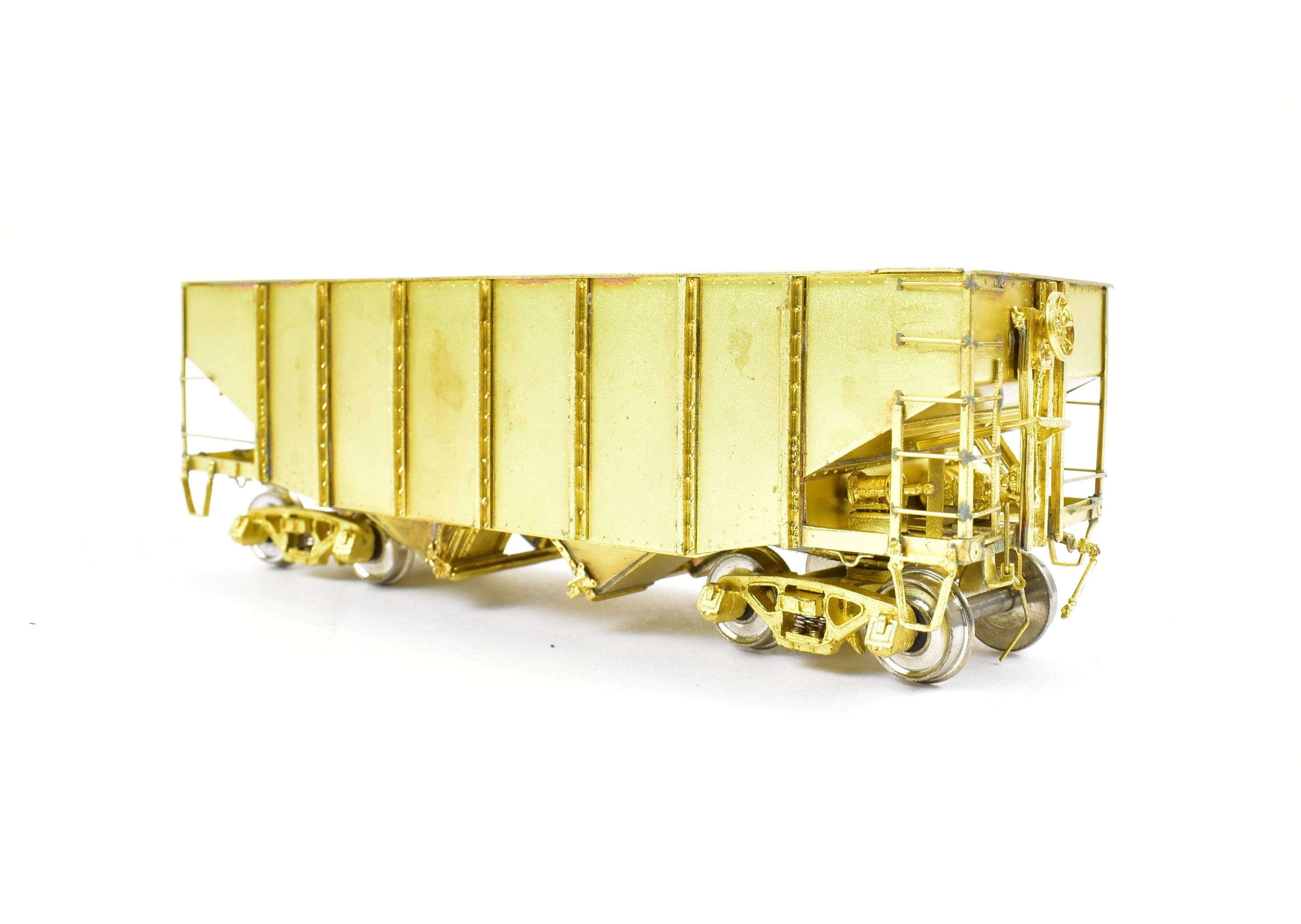 HO Brass OMI Overland Models D&H 55-Ton 2-Bay Hopper - Like New
