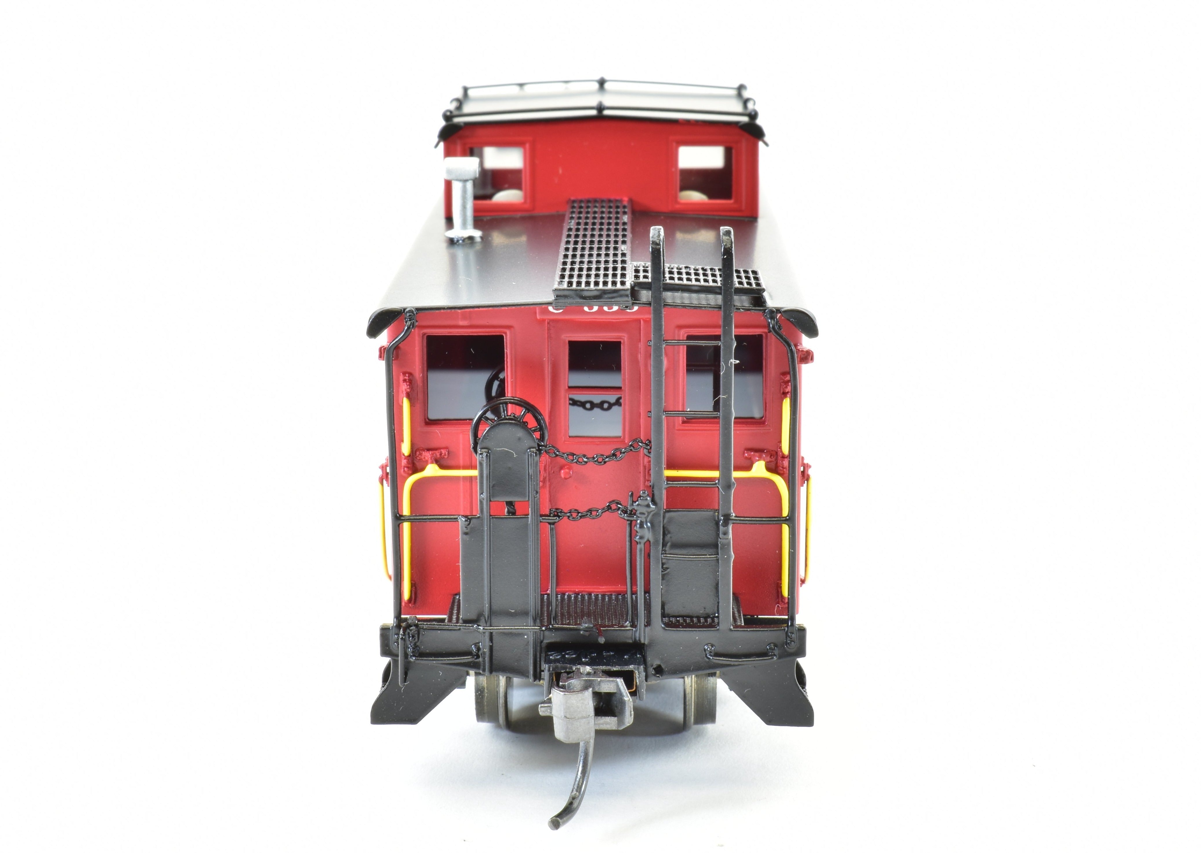 HO Scale Brass NH - New Haven NE - 5 Steel Caboose FP #C - 530 by OMI