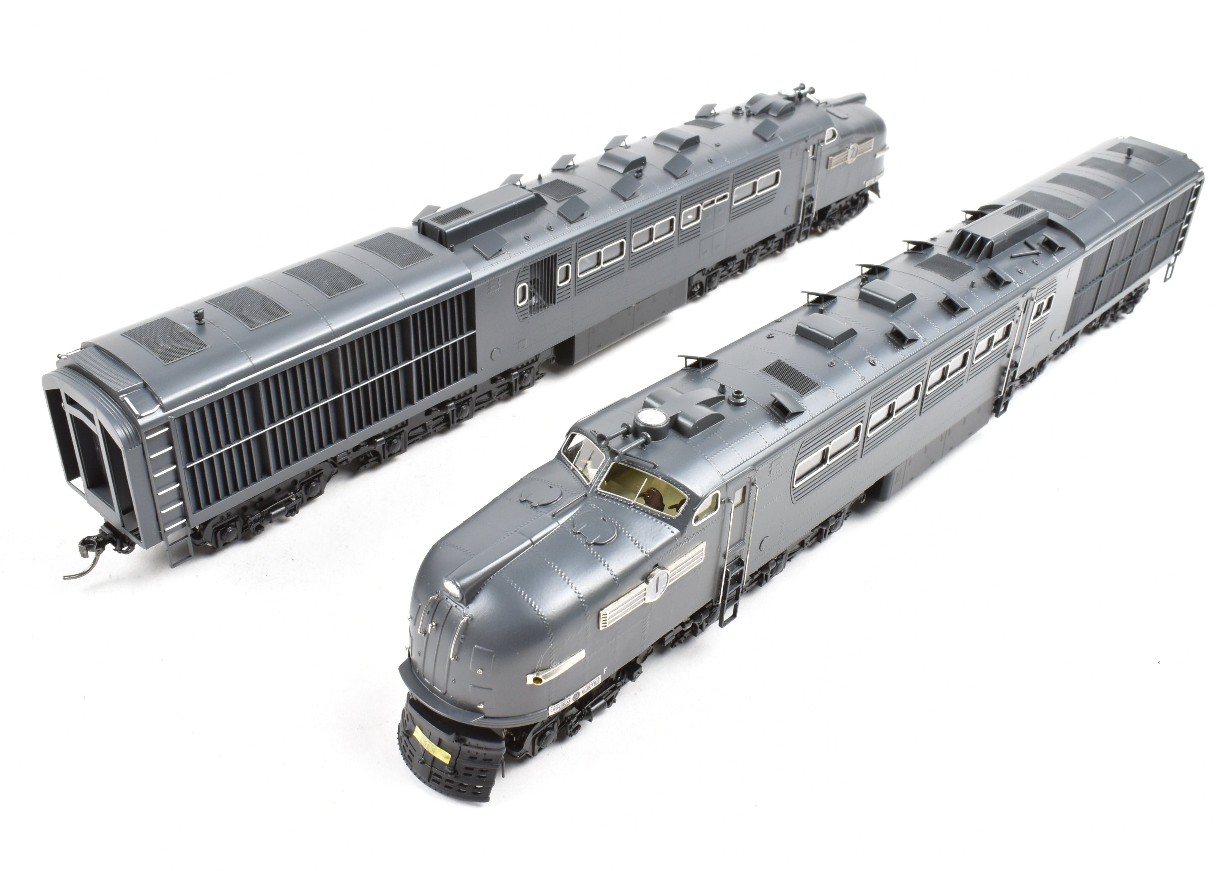 HO NEW DVP Brass Great Northern General Electric Steam Turbine Set No.1 & No.2 - Last One!